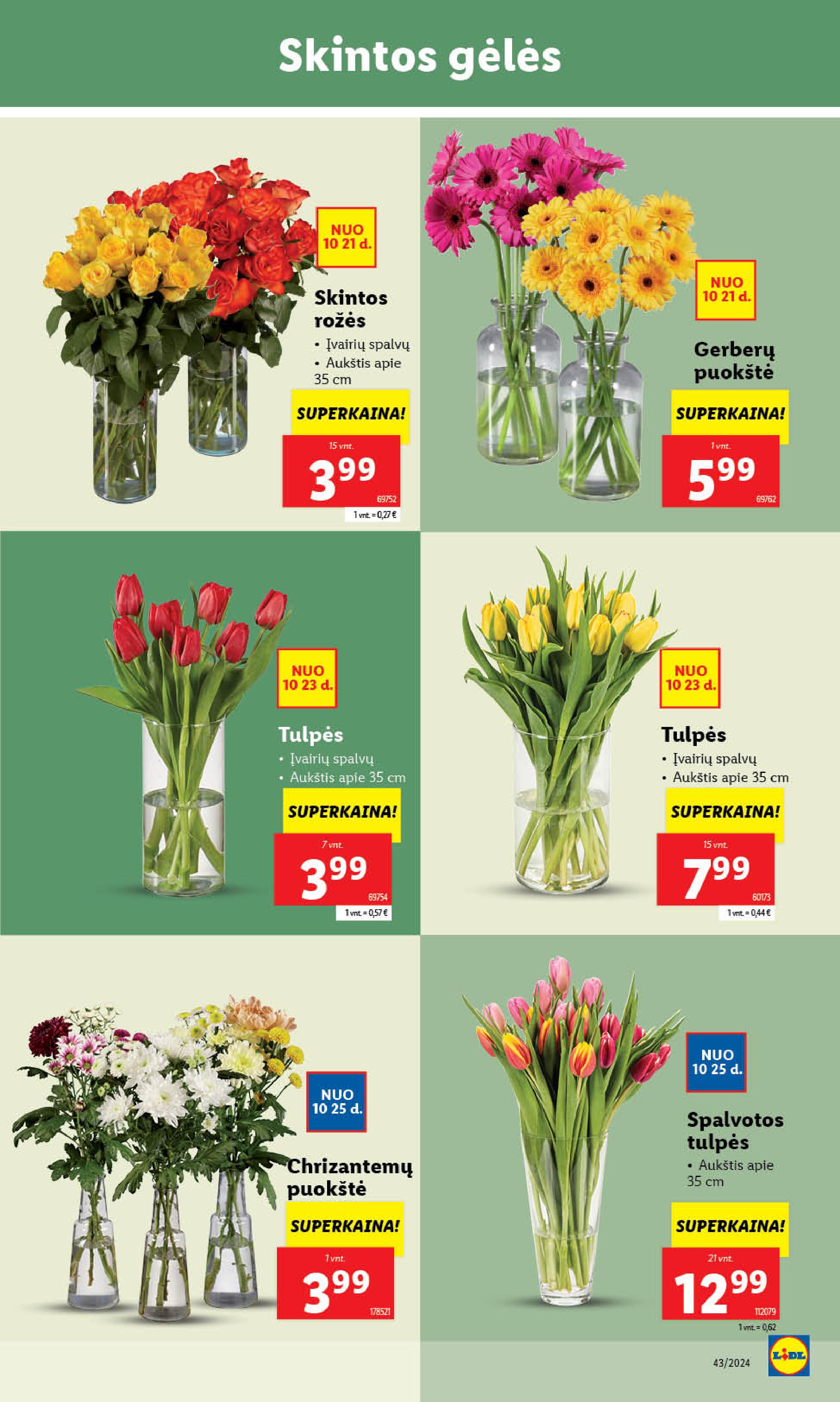 Naujausias LIDL kaininis katalogas 2024.10.21 - 2024.10.27