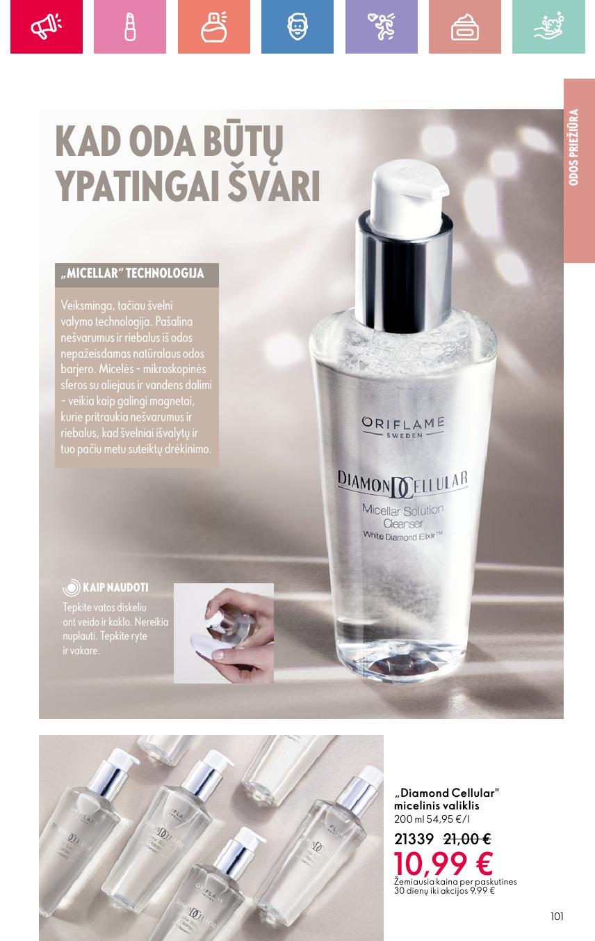 ORIFLAME katalogas galioja 2025.06.01 - 2025.06.21