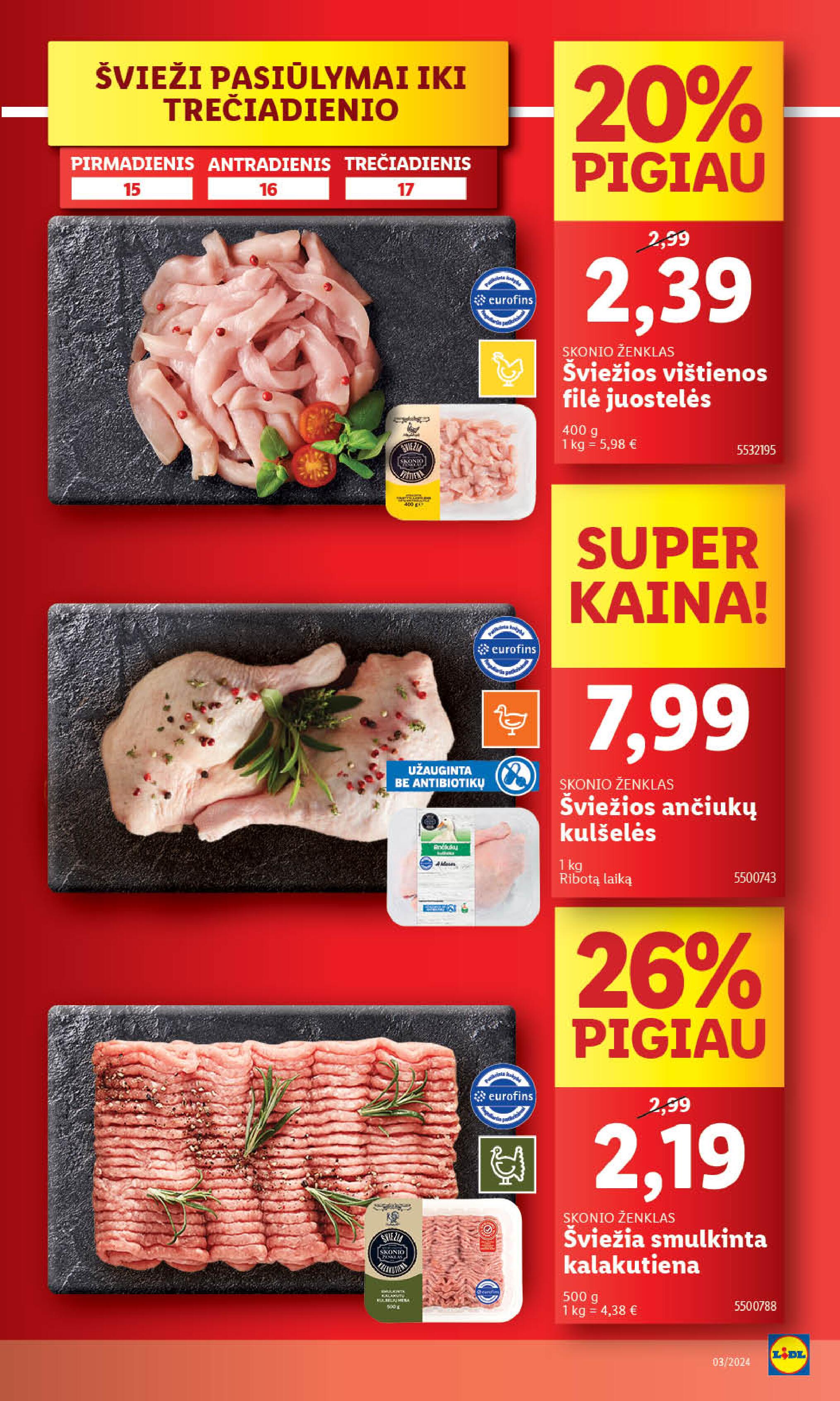 Naujausias LIDL kaininis katalogas 2024.01.15 - 2024.01.21