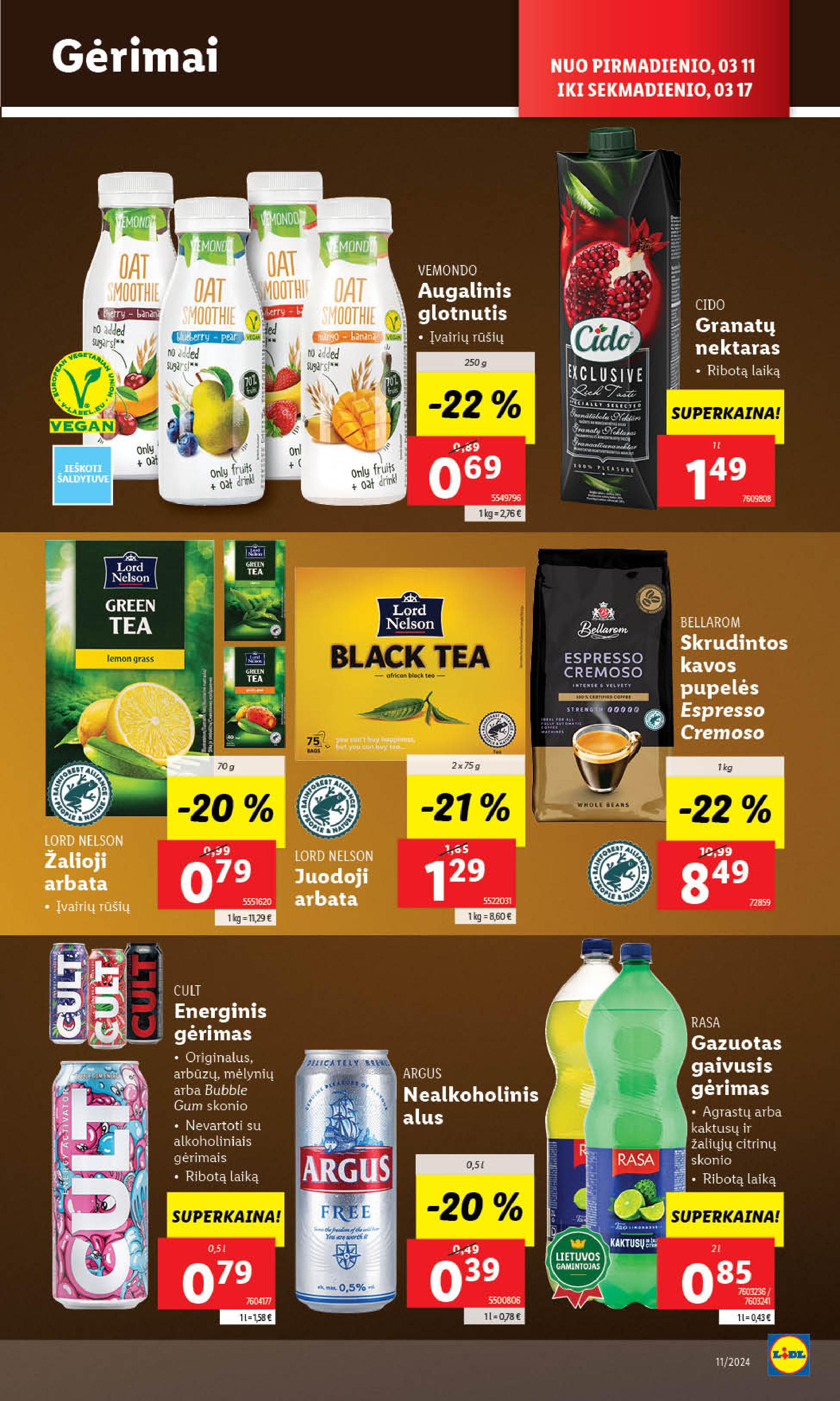 Naujausias LIDL kaininis katalogas 2024.03.11 - 2024.03.17