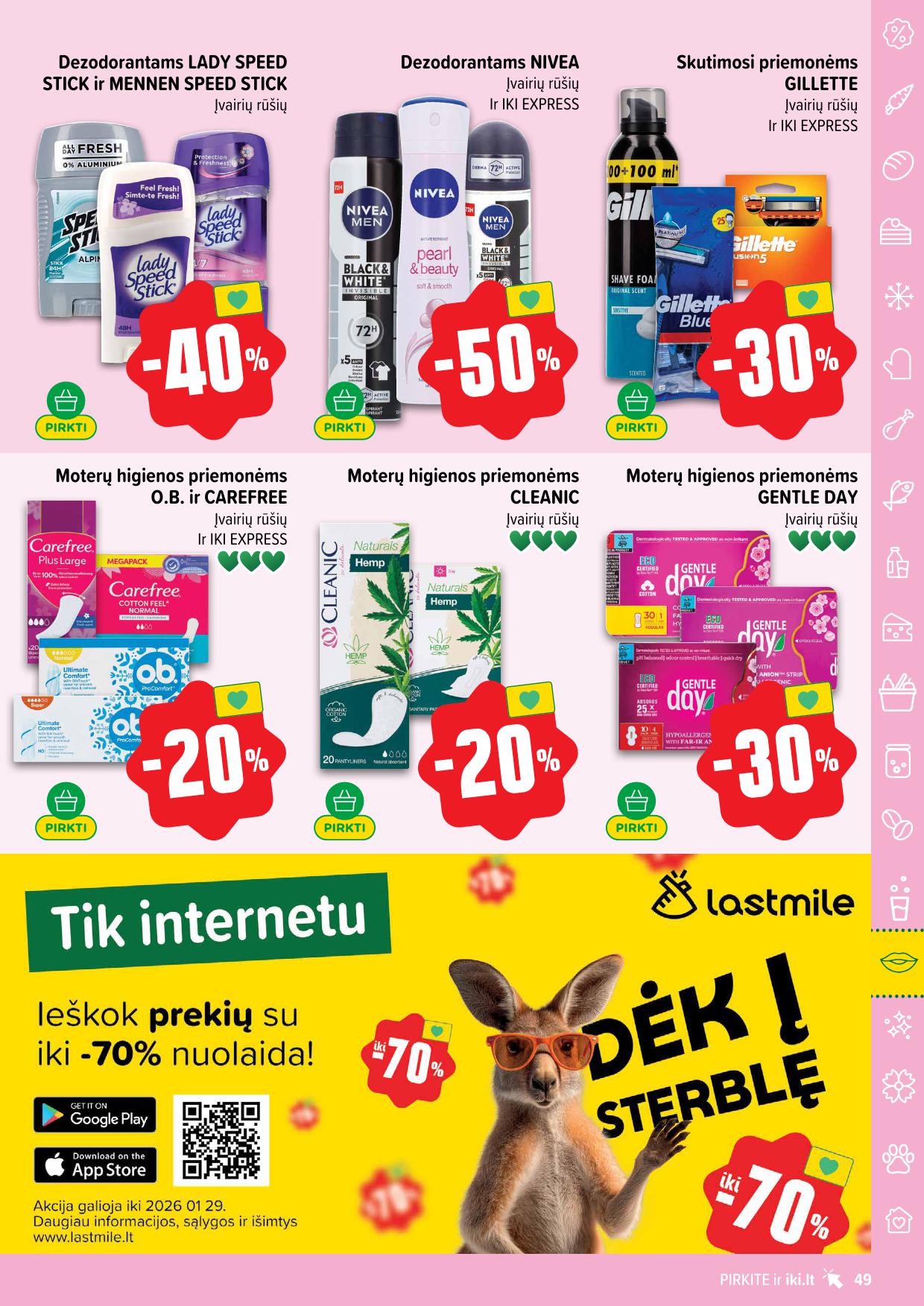 Naujausias IKI kaininis katalogas 2026.01.26 - 2026.02.01