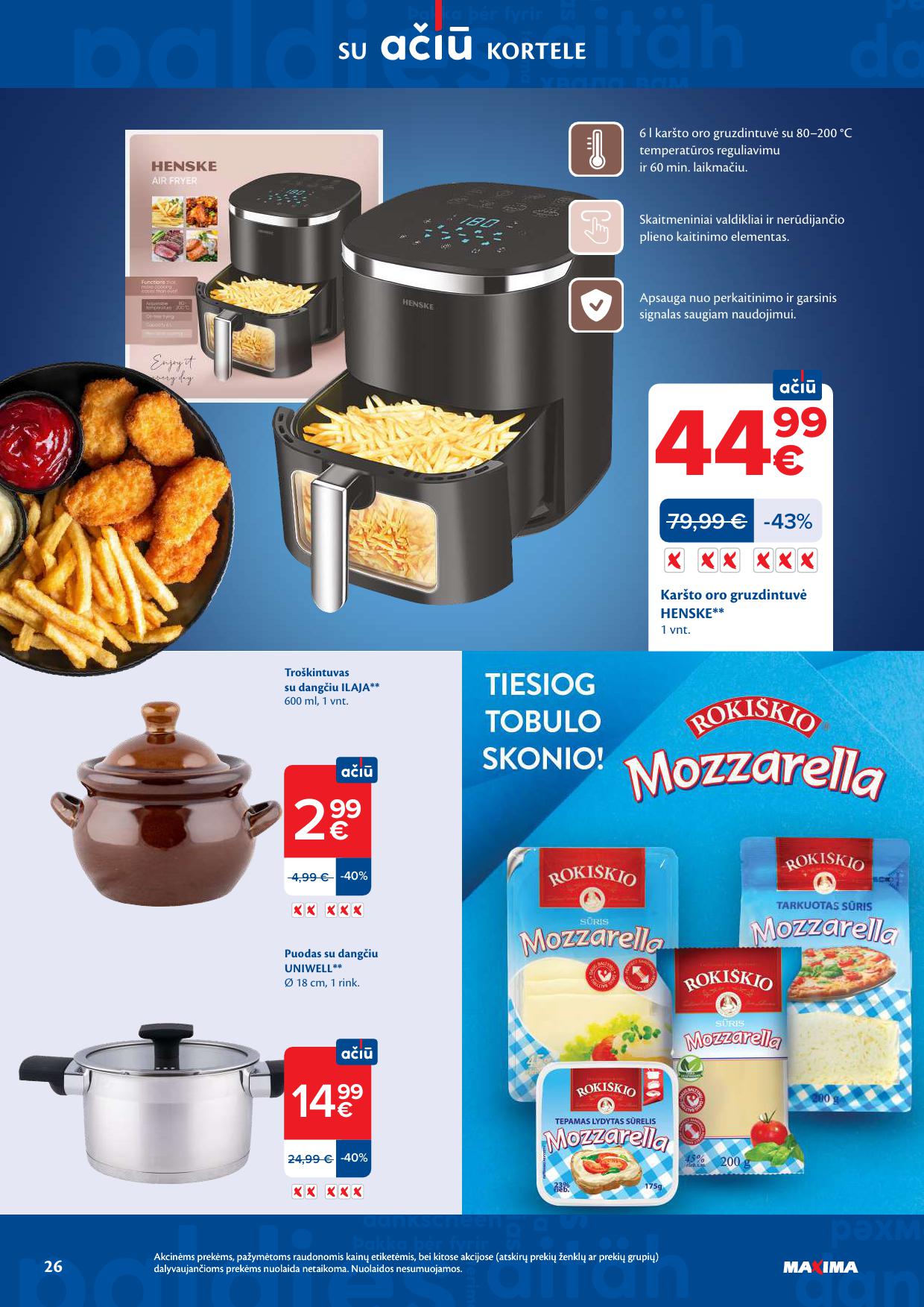 MAXIMA akcijų ir nuolaidų leidinys Nr.10 2026.03.03 - 2026.03.09