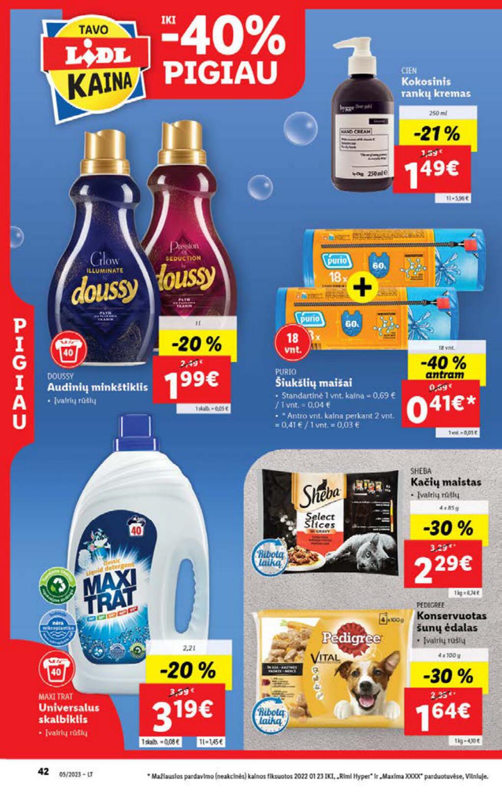 Naujausias LIDL kaininis katalogas 2023.01.30 - 2023.02.05