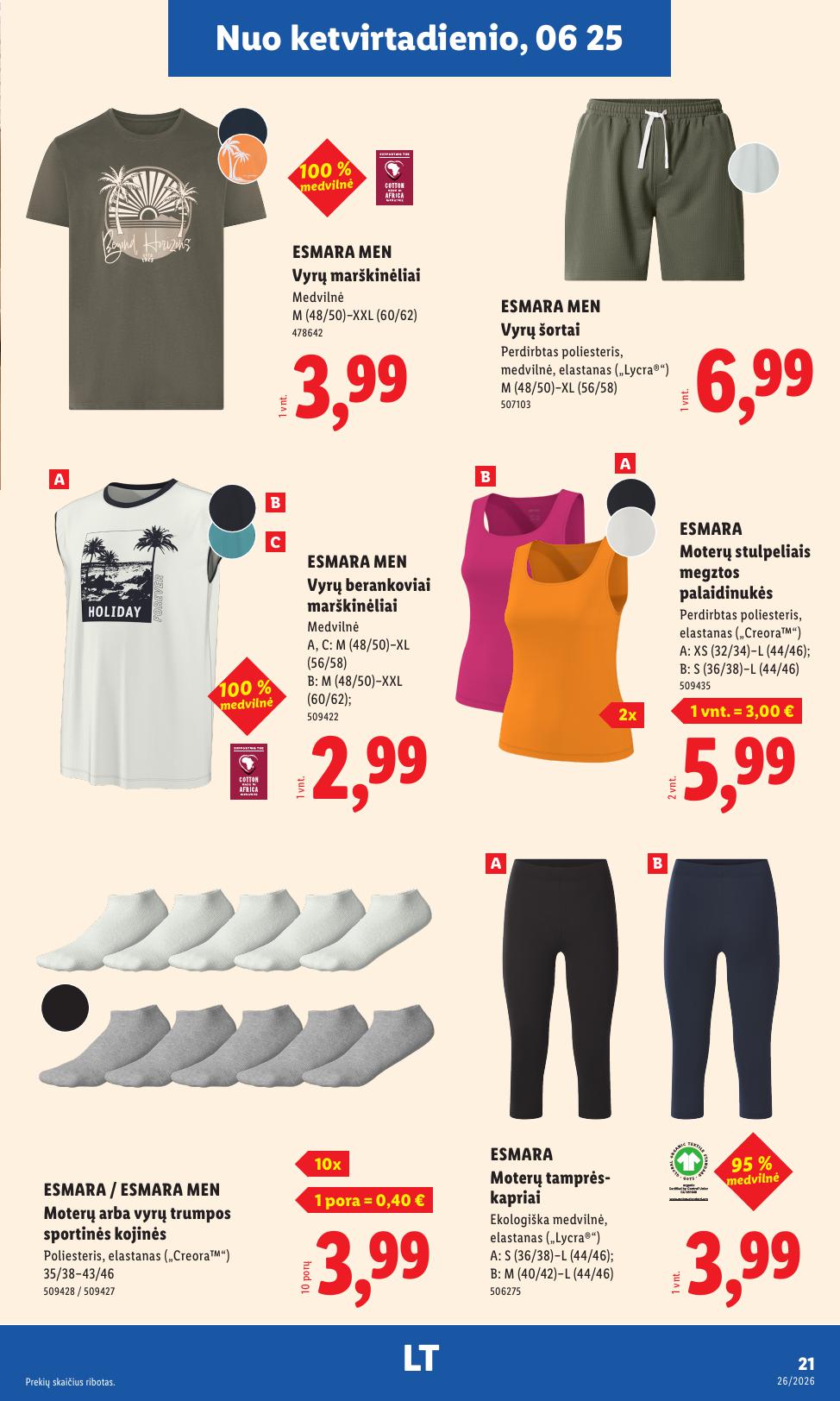 LIDL ne maisto prekių leidinys 2026.06.22 - 2026.06.28