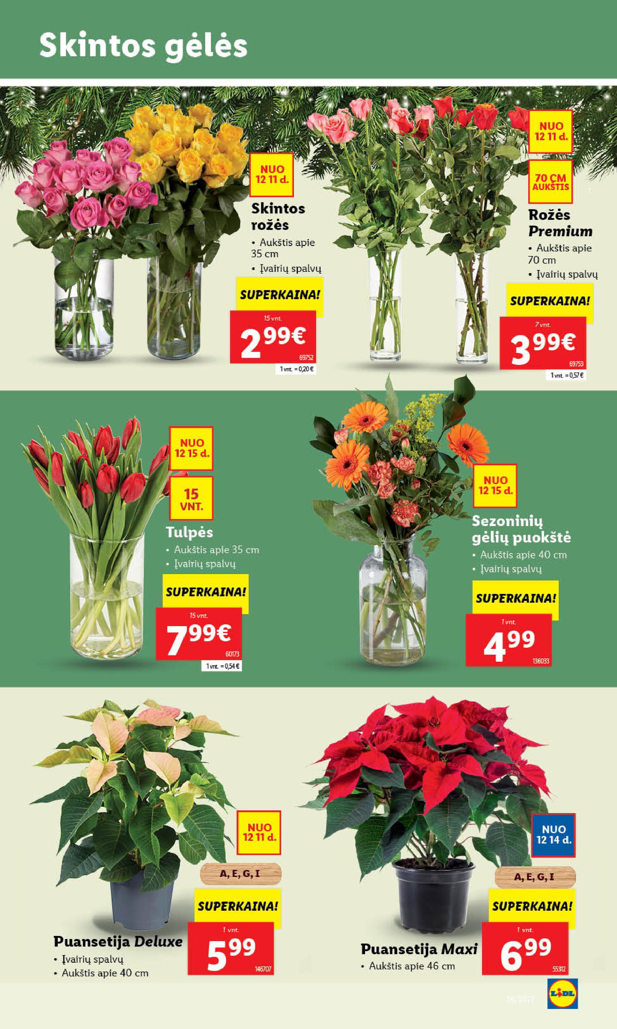 Naujausias LIDL kaininis katalogas 2023.12.11 - 2023.12.17