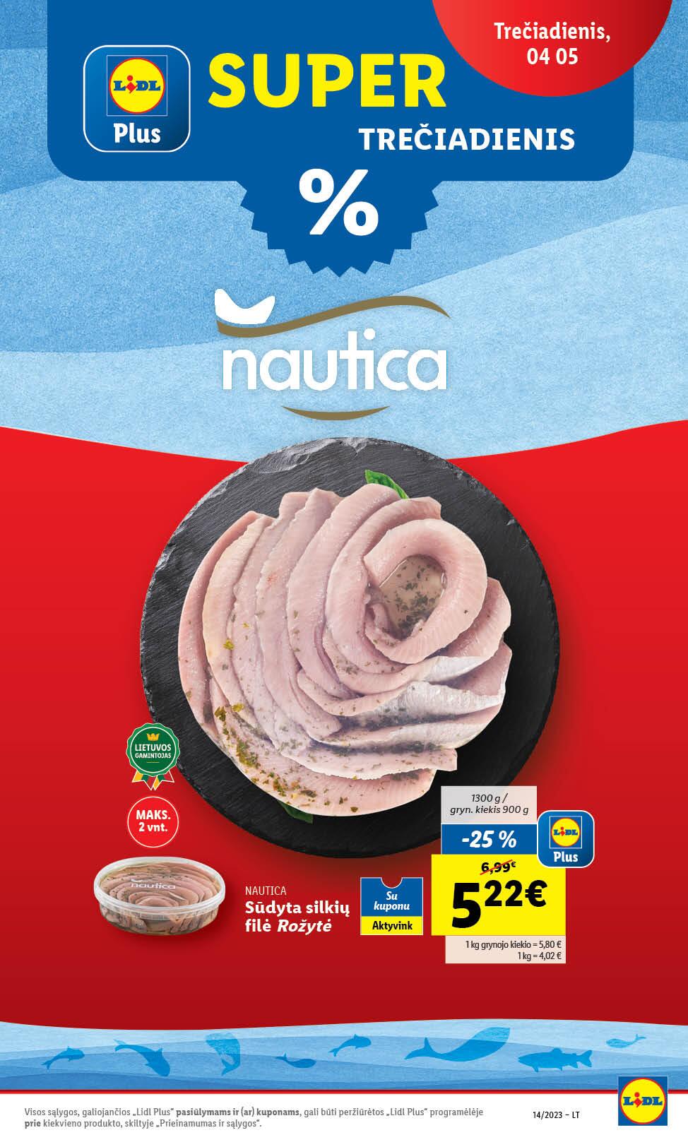 Naujausias LIDL kaininis katalogas 2023.04.03 - 2023.04.09