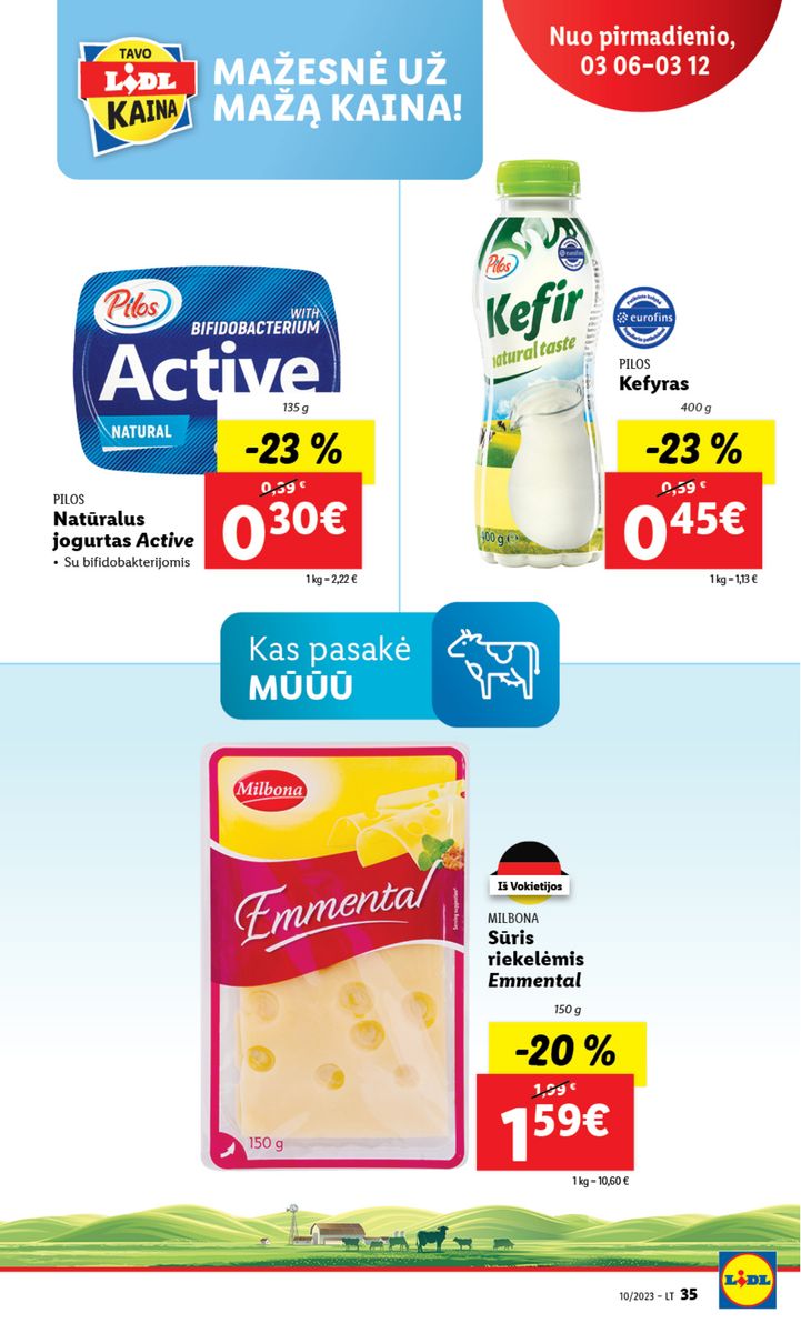 Naujausias LIDL kaininis katalogas 2023.03.06 - 2023.03.12