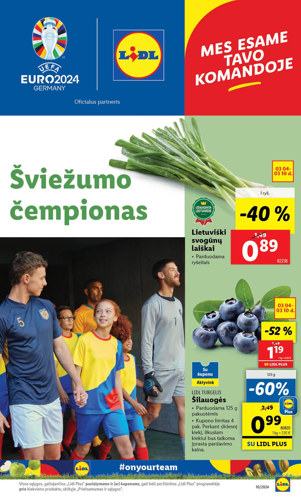Naujausias LIDL kaininis katalogas 2024.03.04 - 2024.03.10