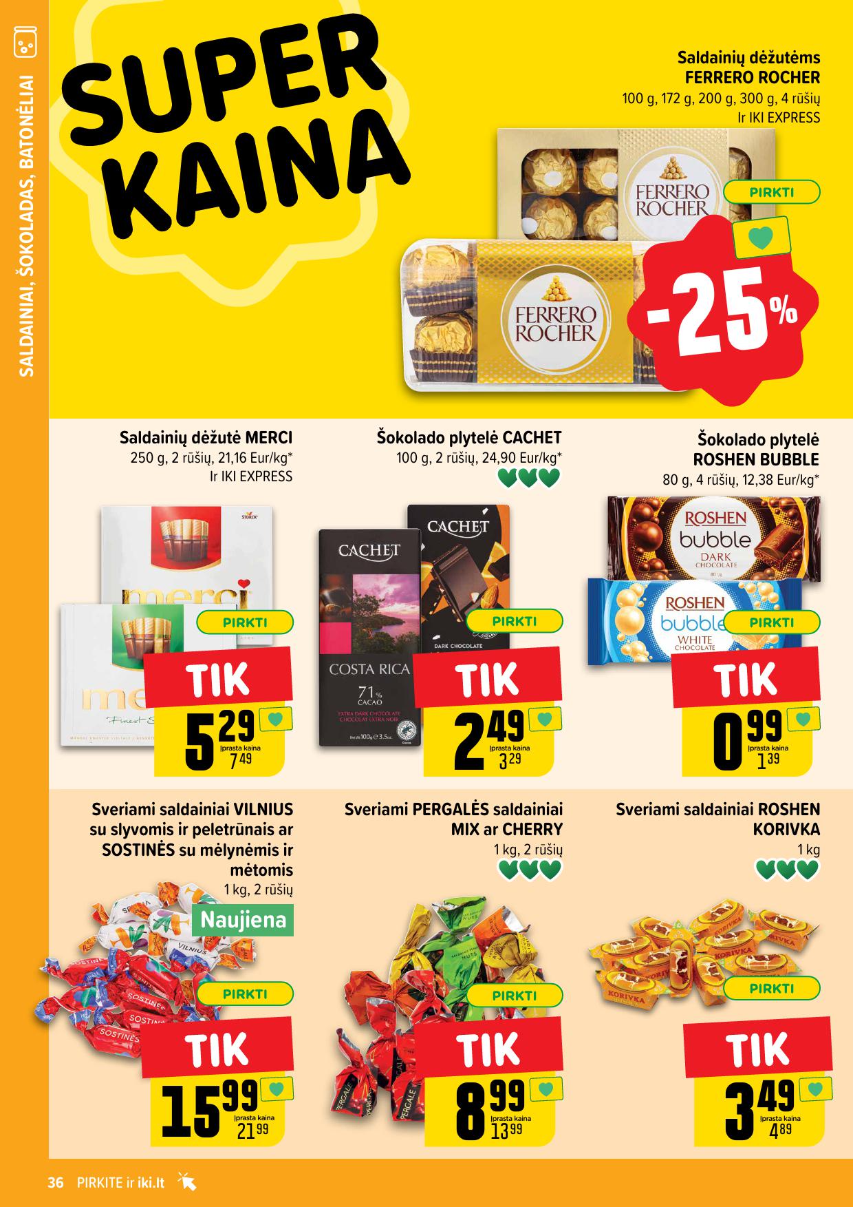 Naujausias IKI kaininis katalogas 2025.03.17 - 2025.03.23