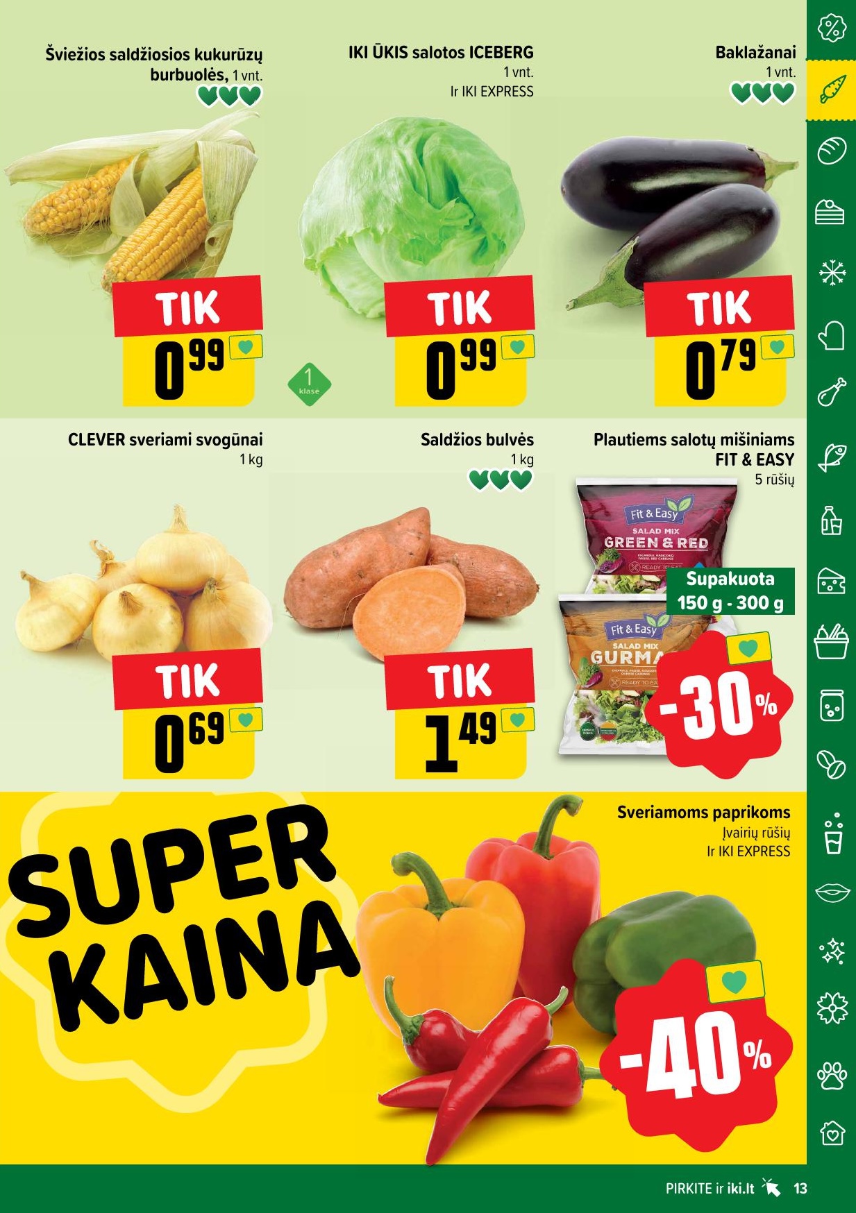 Naujausias IKI kaininis katalogas 2024.08.19 - 2024.08.25