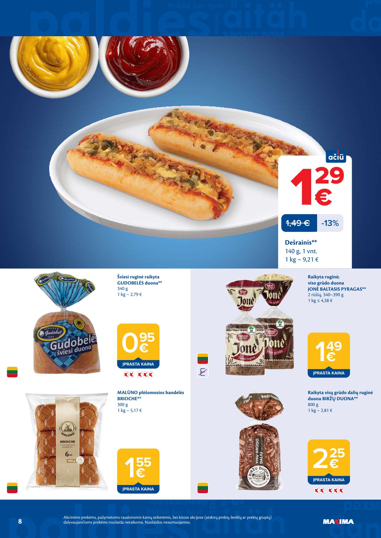 Naujausias MAXIMA kaininis katalogas 2026.04.28 - 2026.05.04