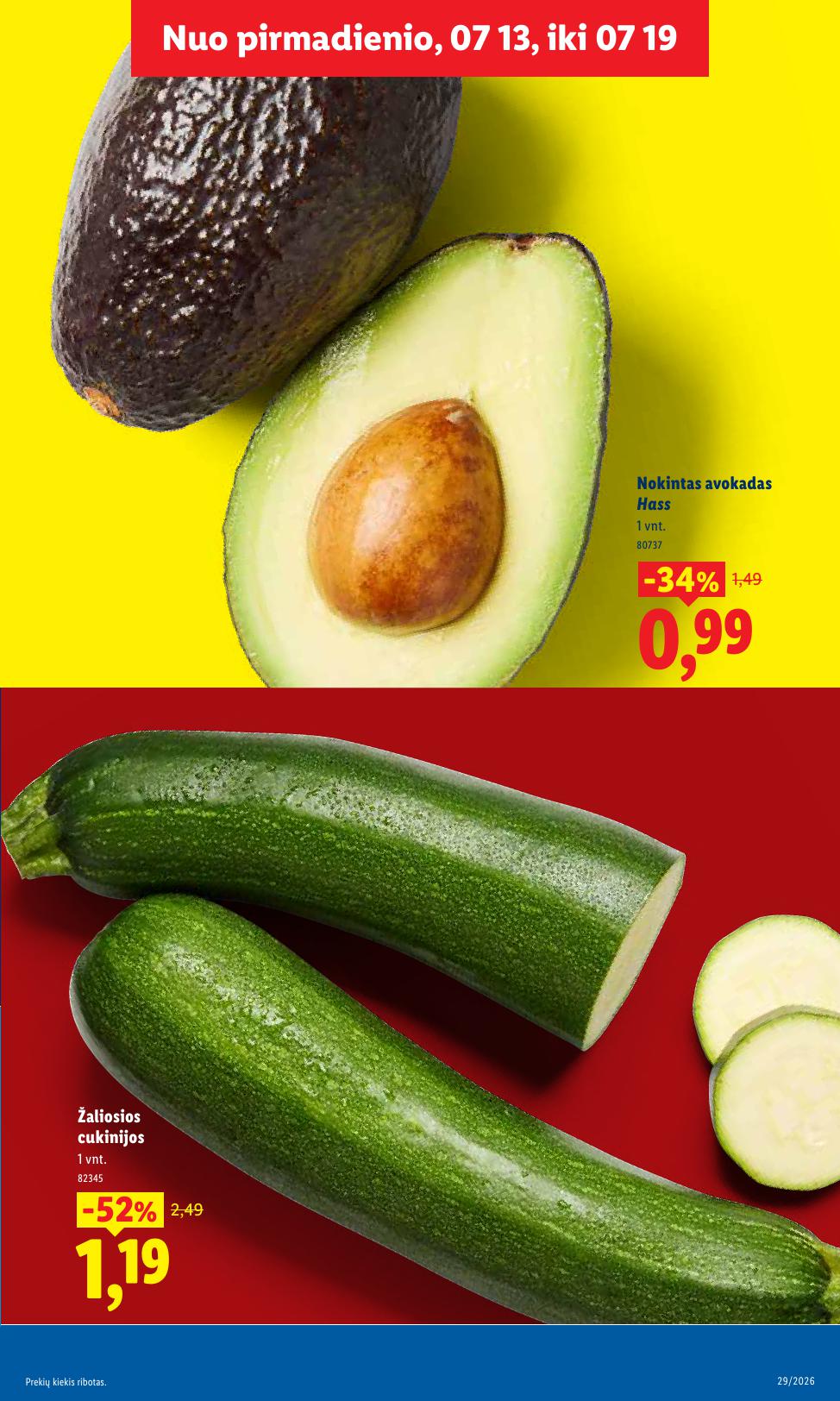 Naujausias LIDL kaininis katalogas 2026.07.13 - 2026.07.19