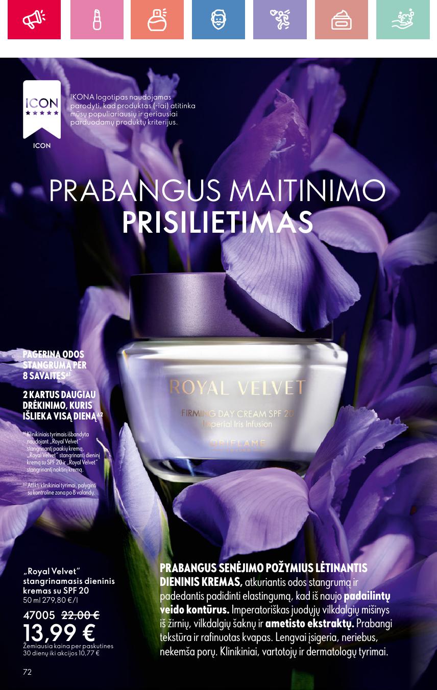 Naujas ORIFLAME katalogas galioja 2025.05.11 - 2025.05.31