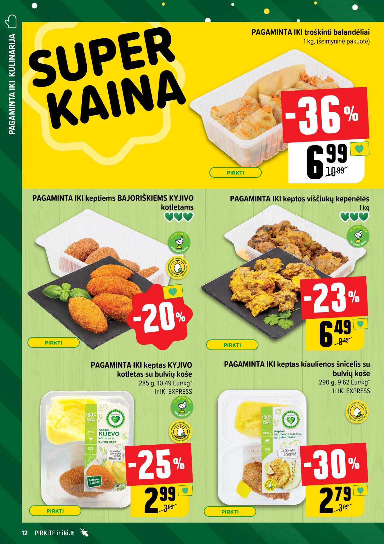 Naujausias IKI kaininis katalogas 2024.12.09 - 2024.12.15