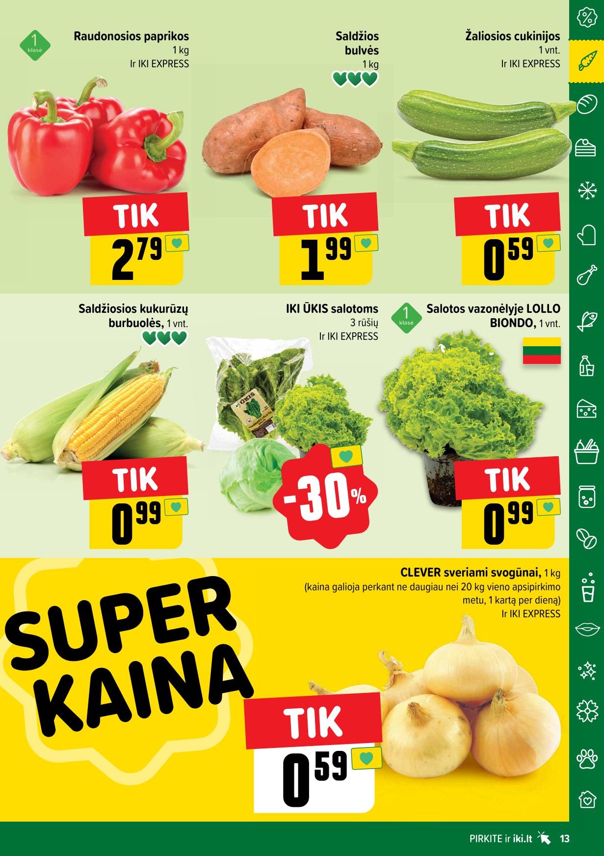 Naujausias IKI kaininis katalogas 2024.07.01 - 2024.07.07