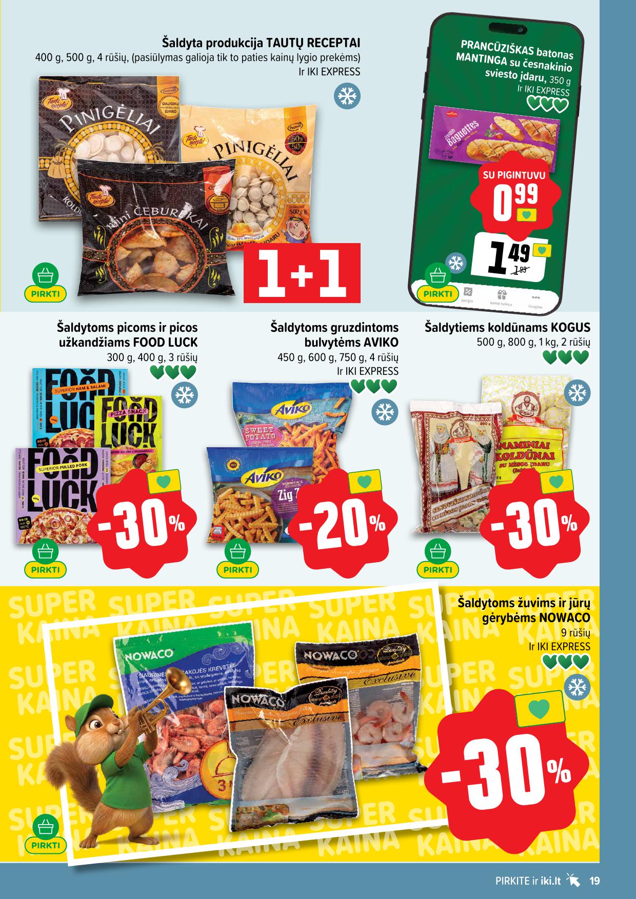 Naujausias IKI kaininis katalogas 2026.04.06 - 2026.04.12