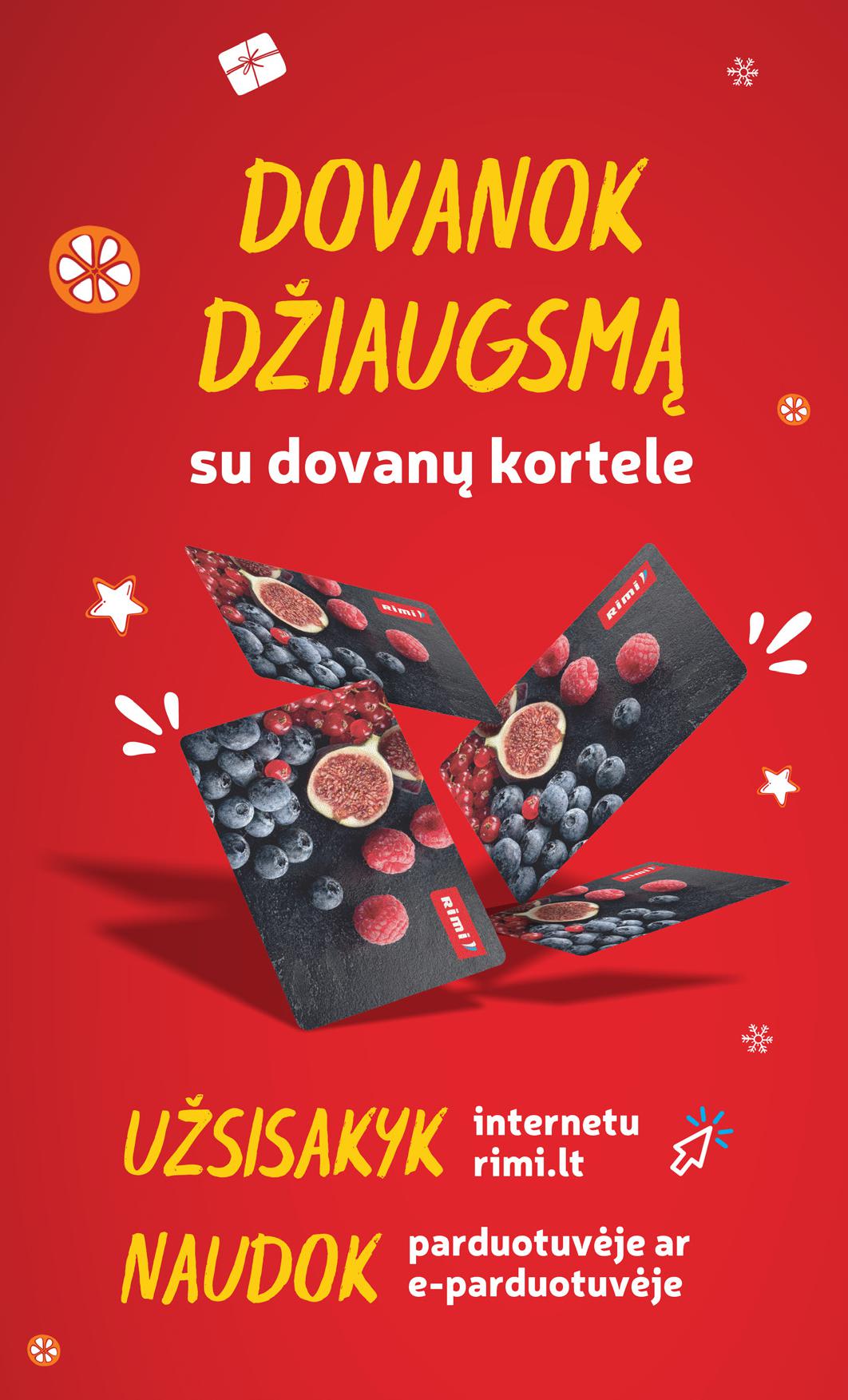 Naujausias RIMI kaininis katalogas 2025.11.18 - 2025.11.24