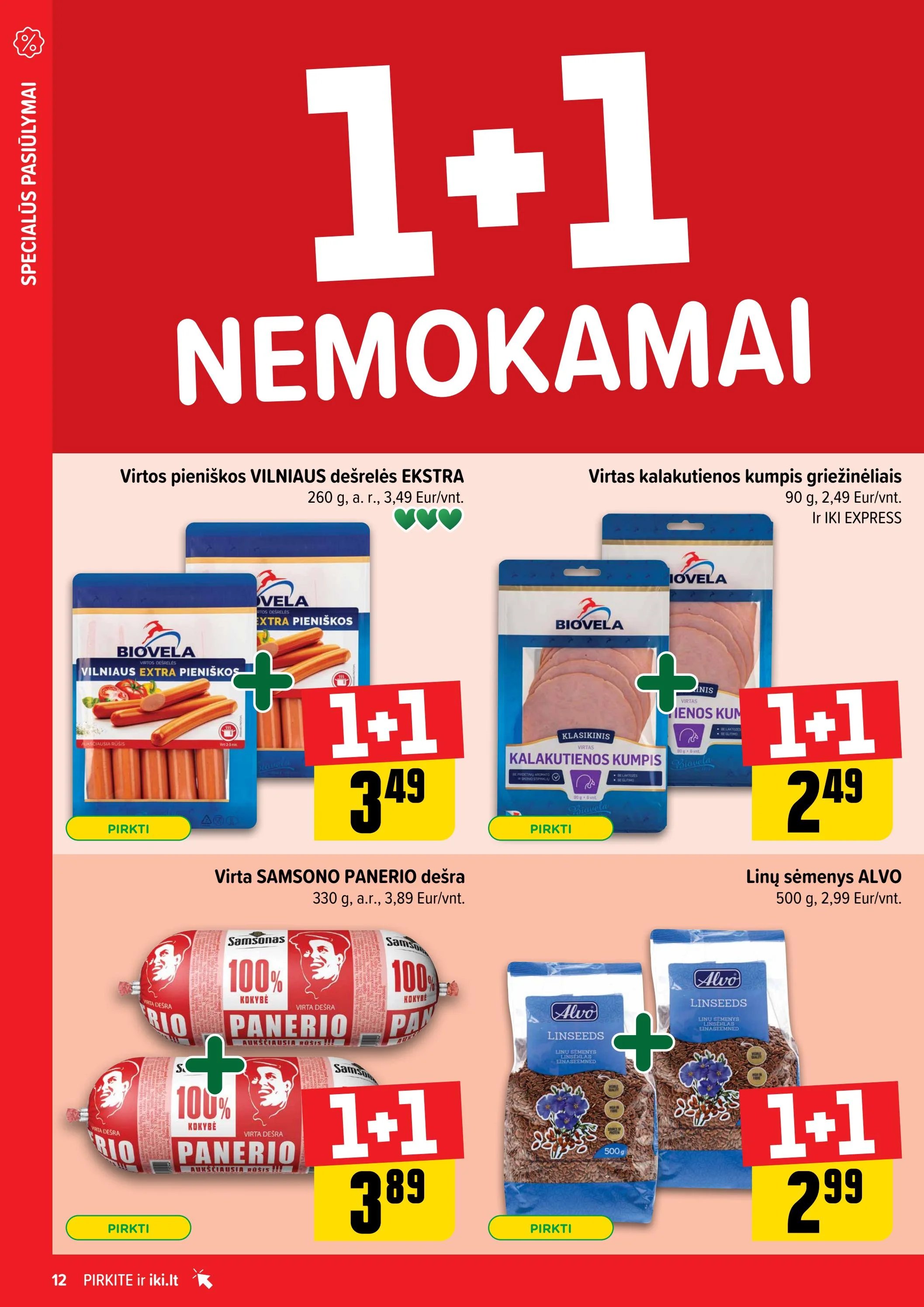 Naujausias IKI kaininis katalogas 2024.06.17 - 2024.06.23