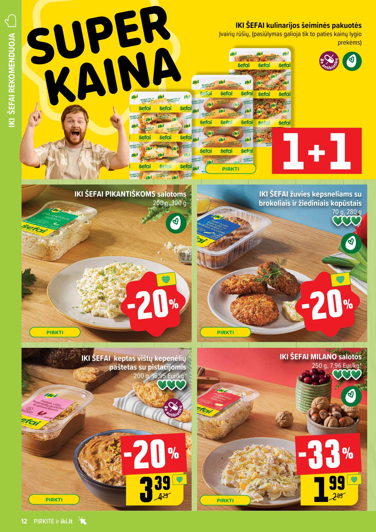 Naujausias IKI kaininis katalogas 2025.05.12 - 2025.05.18