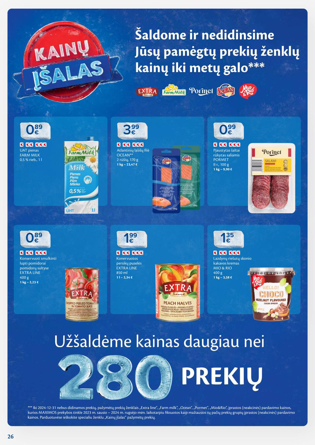 Naujausias MAXIMA kaininis katalogas 2024.10.08 - 2024.10.14(Pasibaigęs)