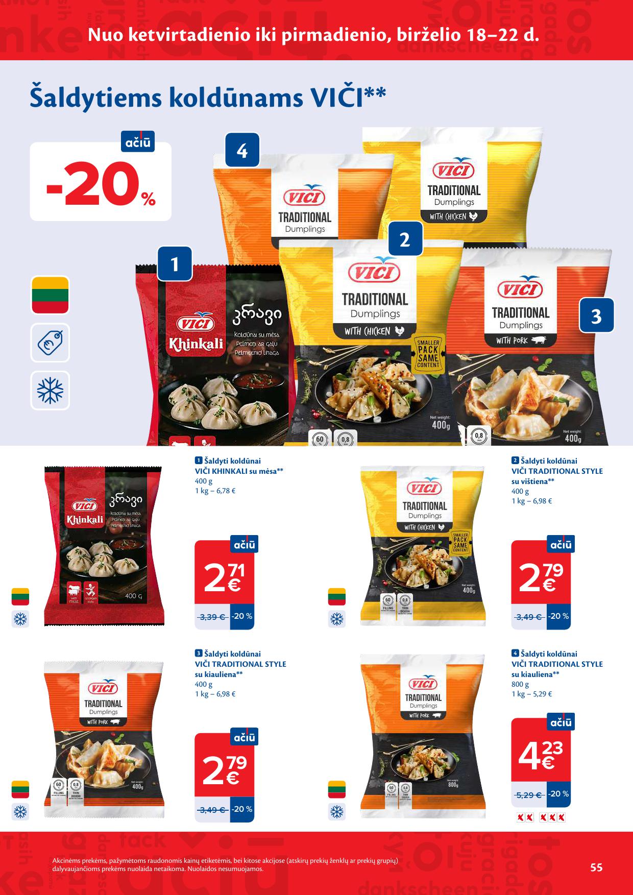 MAXIMA akcijų ir nuolaidų leidinys Nr.25 2026.06.16 - 2026.06.22