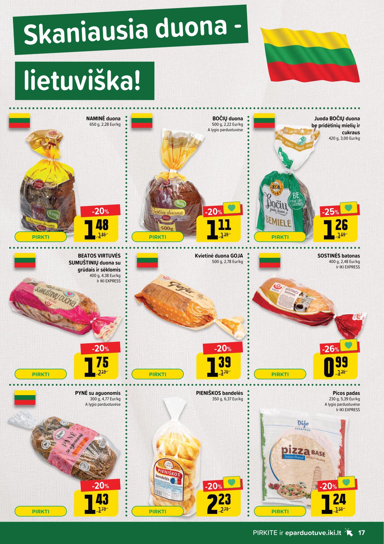 Naujausias IKI kaininis katalogas 2023.03.13 - 2023.03.19