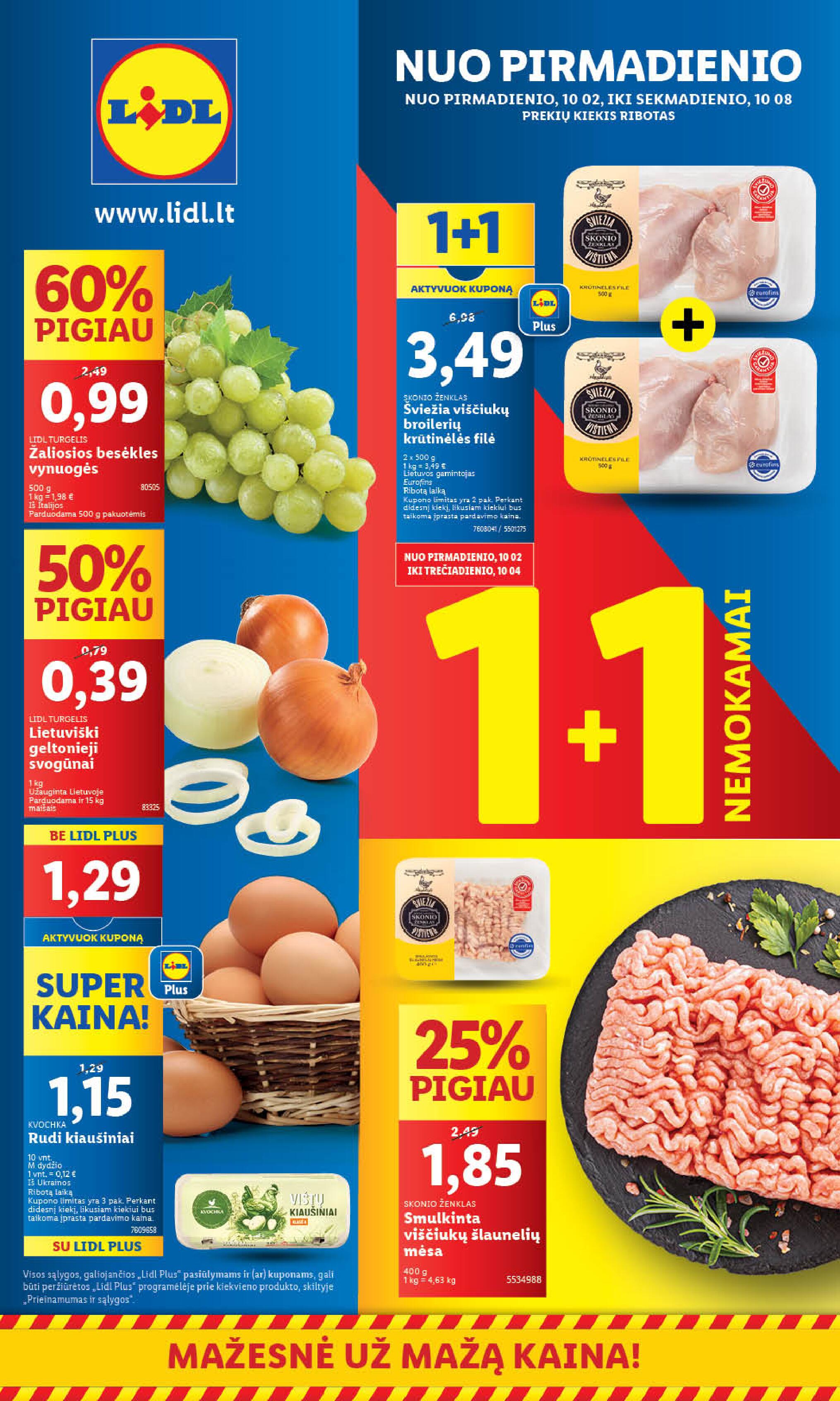 Naujausias LIDL kaininis katalogas 2023.10.02 - 2023.10.08