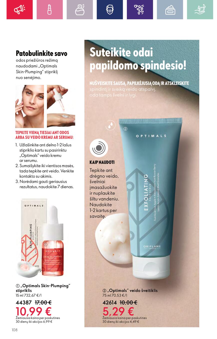 Naujas ORIFLAME katalogas galioja 2023.09.13 - 2023.10.03
