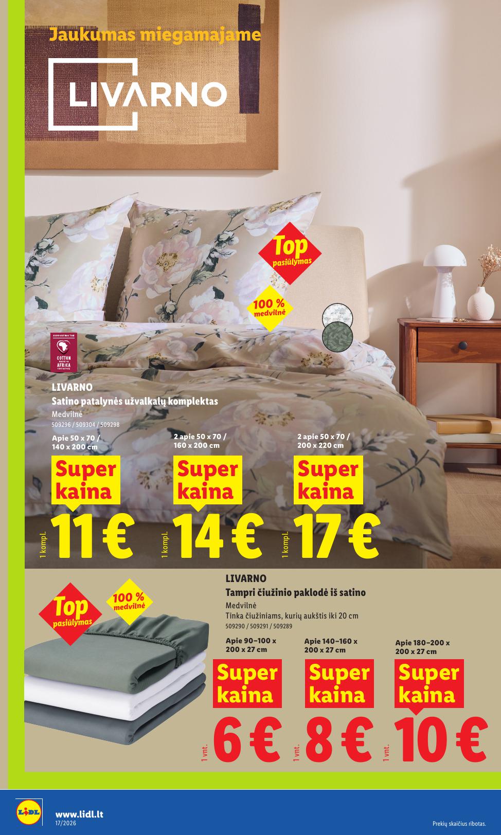 LIDL ne maisto prekių leidinys 2026.04.20 - 2026.04.26