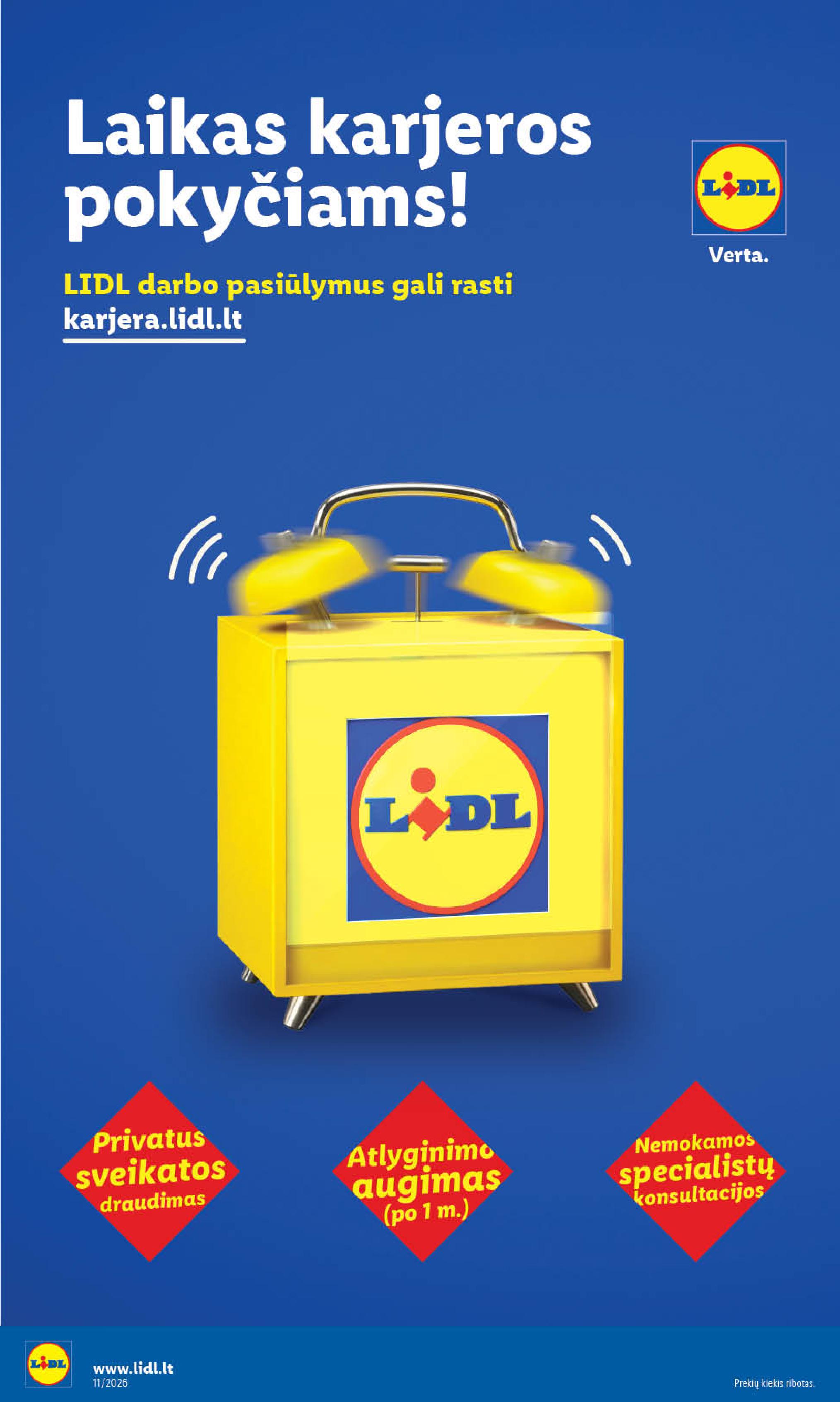 Naujausias LIDL kaininis katalogas 2026.03.09 - 2026.03.15
