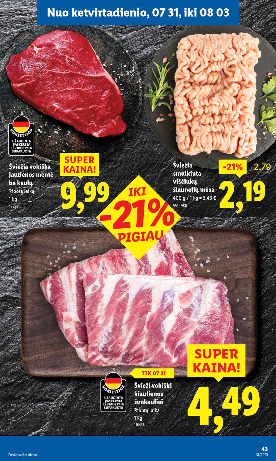 Naujausias LIDL kaininis katalogas 2025.07.28 - 2025.08.03