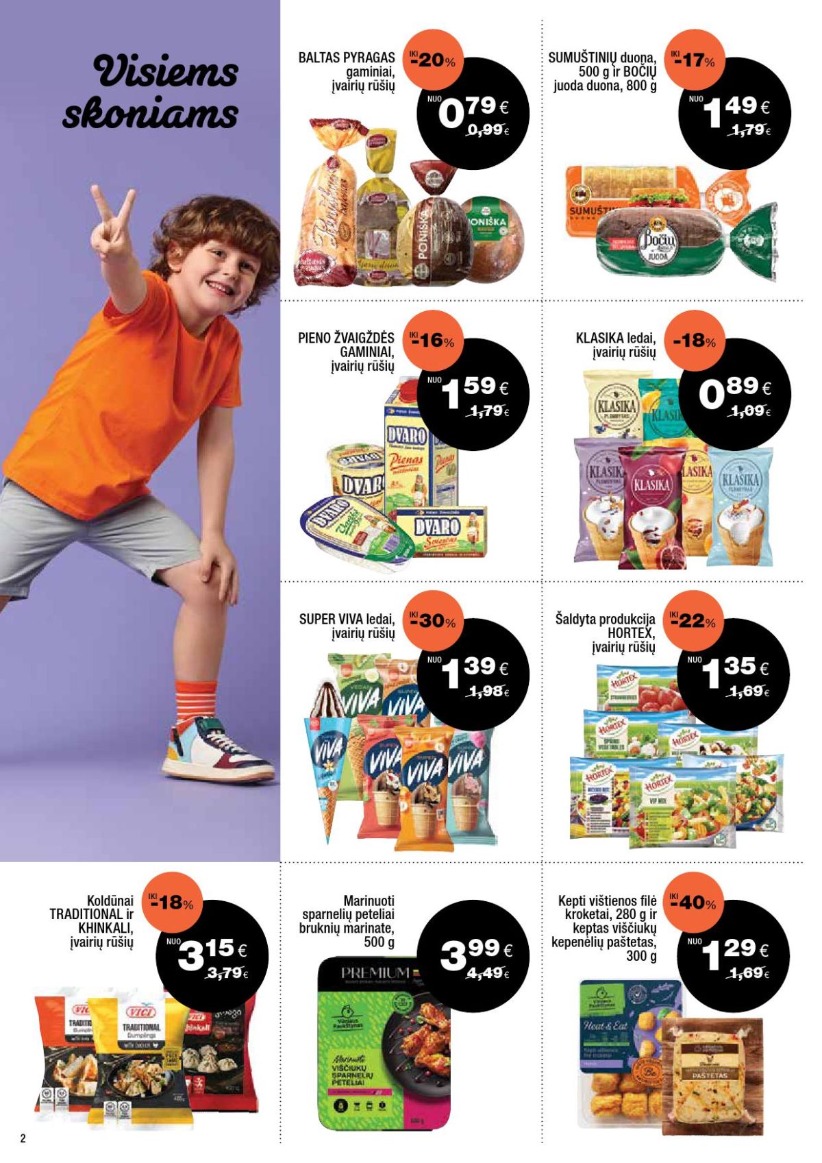 EXPRESS MARKET akcijų ir nuolaidų leidinys nuo 2026.08.23 iki 2026.09.12