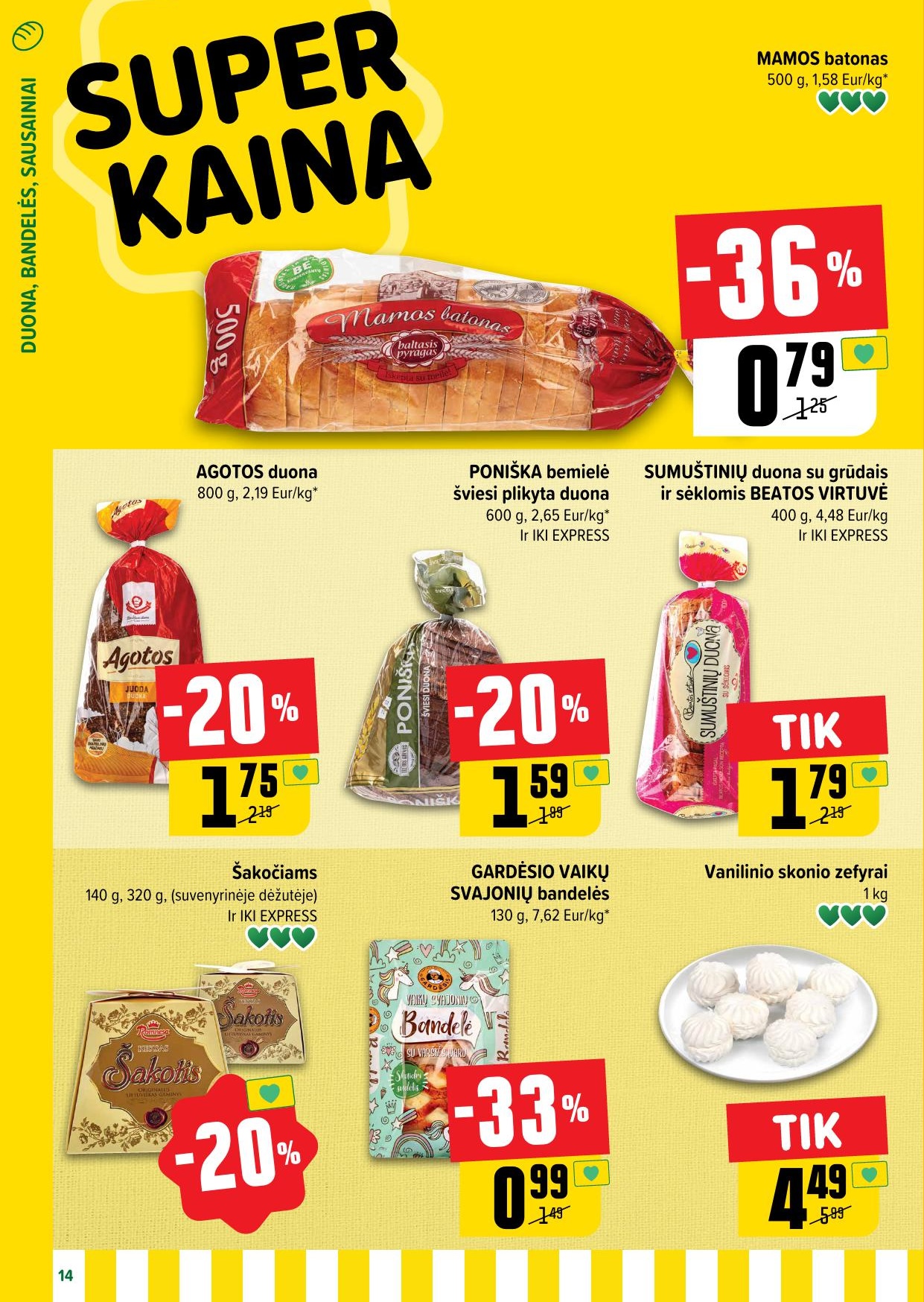 Naujausias IKI kaininis katalogas 2024.11.04 - 2024.11.10