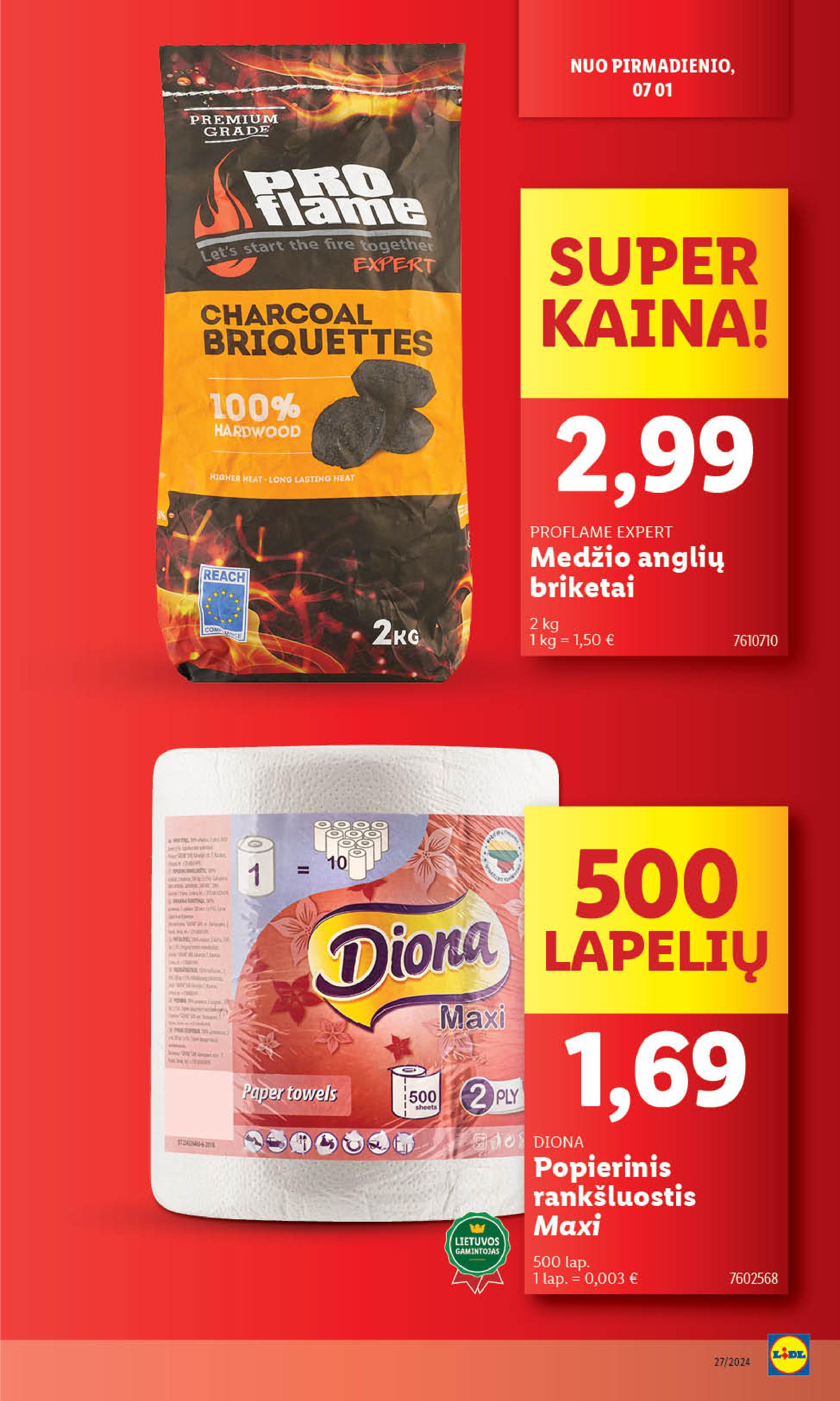 Naujausias LIDL kaininis katalogas 2024.07.01 - 2024.07.07