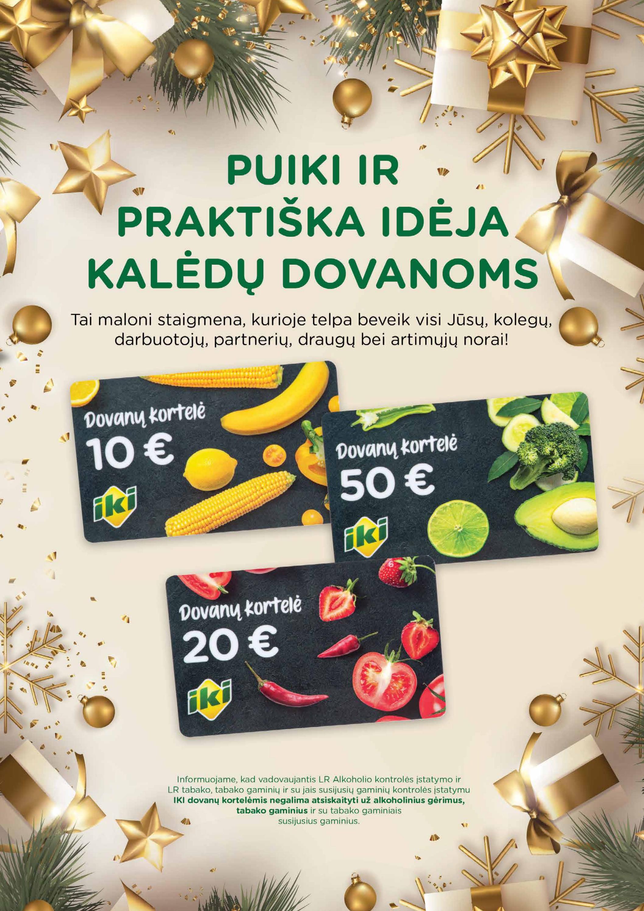 Naujausias IKI kaininis katalogas 2022.12.05 - 2022.12.11