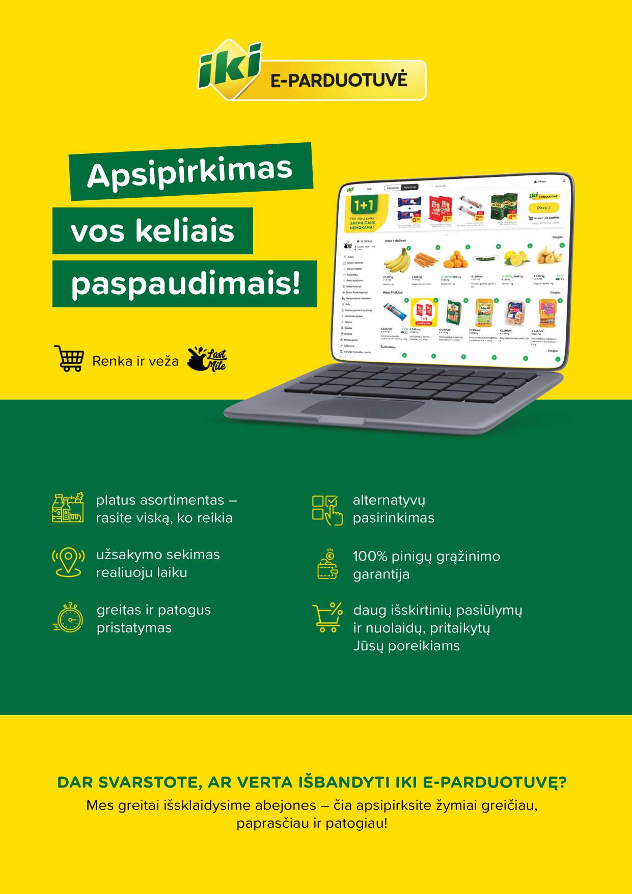 Naujausias IKI kaininis katalogas 2023.06.05 - 2022.06.11