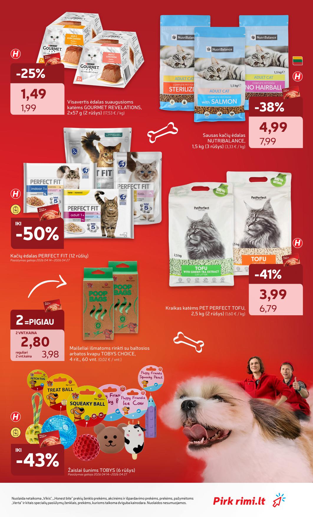 RIMI akcijų ir nuolaidų leidinys Nr.17 2026.04.21  - 2026.04.27