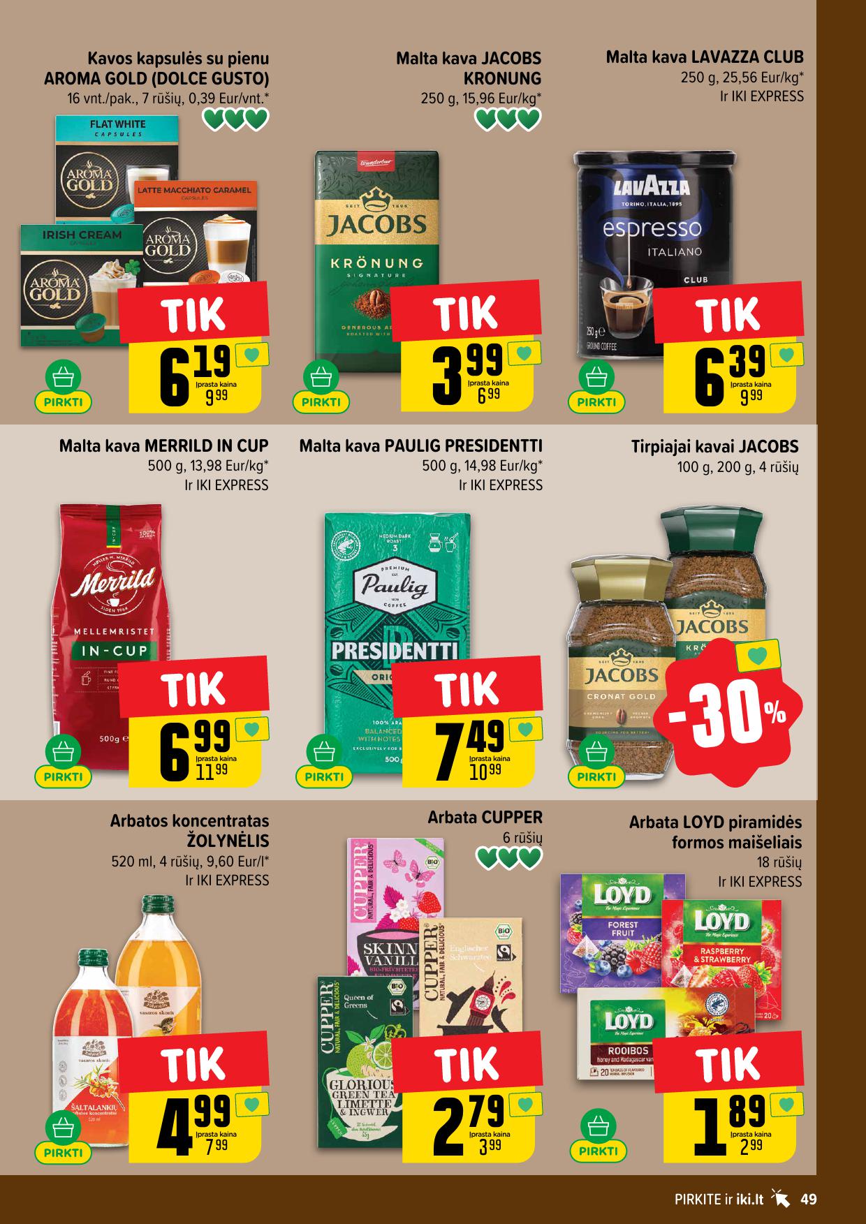 Naujausias IKI kaininis katalogas 2026.04.27 - 2026.05.03