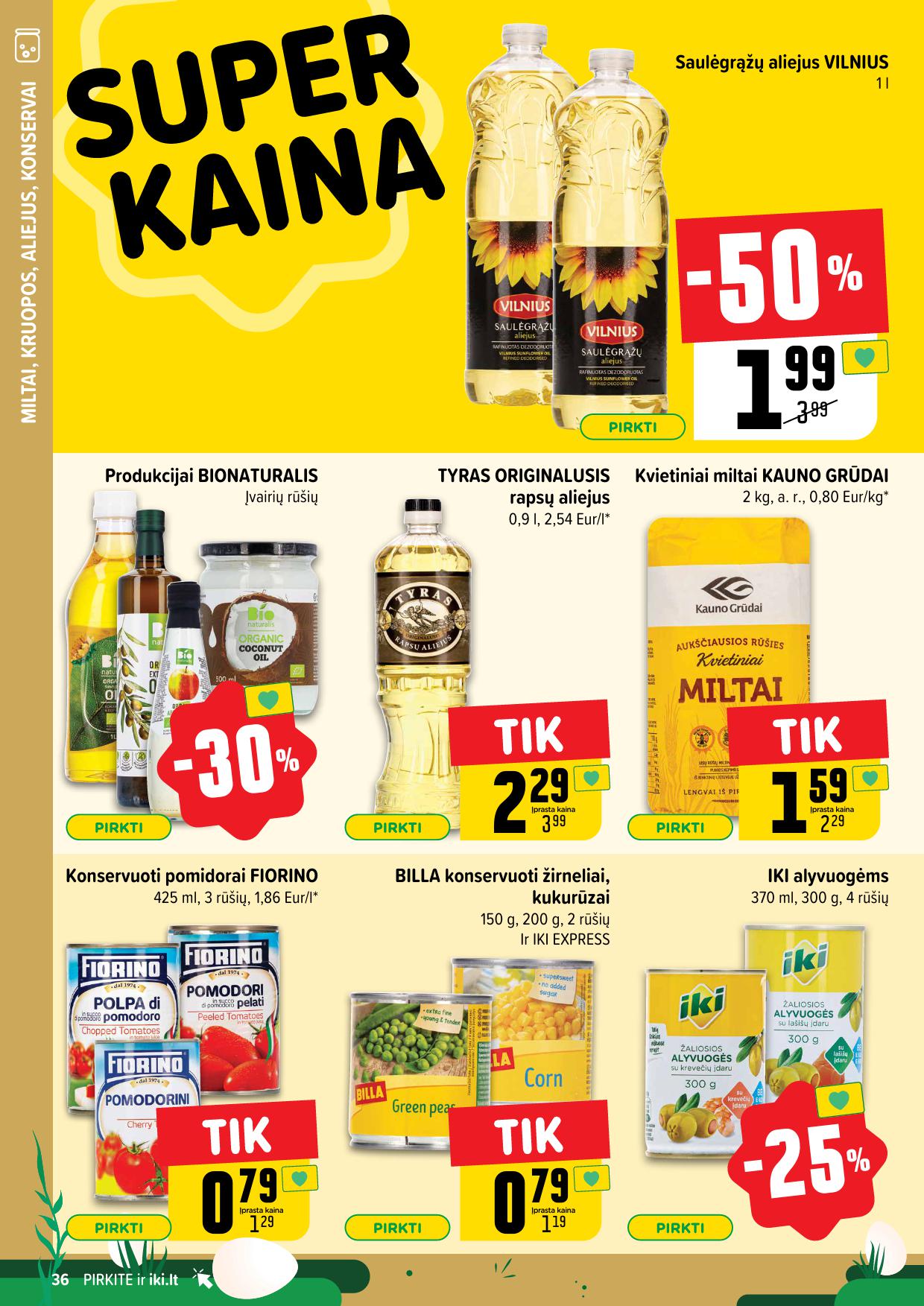 Naujausias IKI kaininis katalogas 2025.03.24 - 2025.03.30