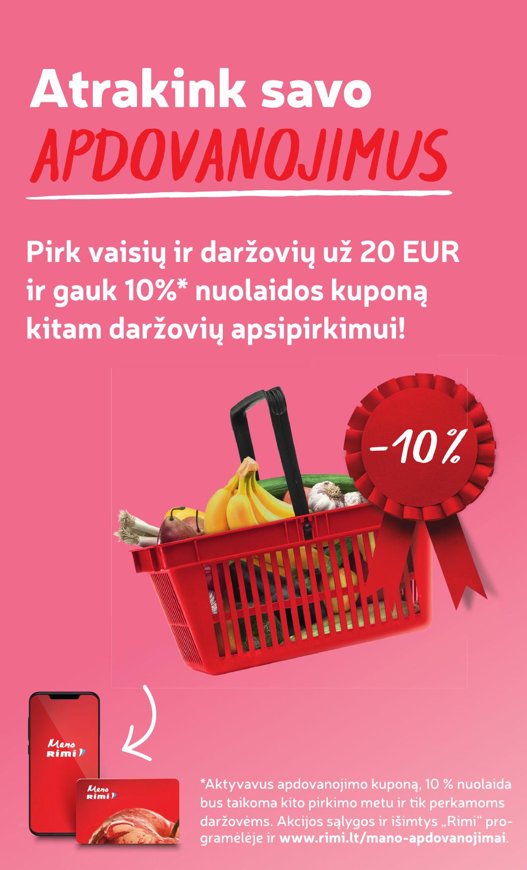 Naujausias RIMI kaininis katalogas 2025.04.15 - 2025.04.21