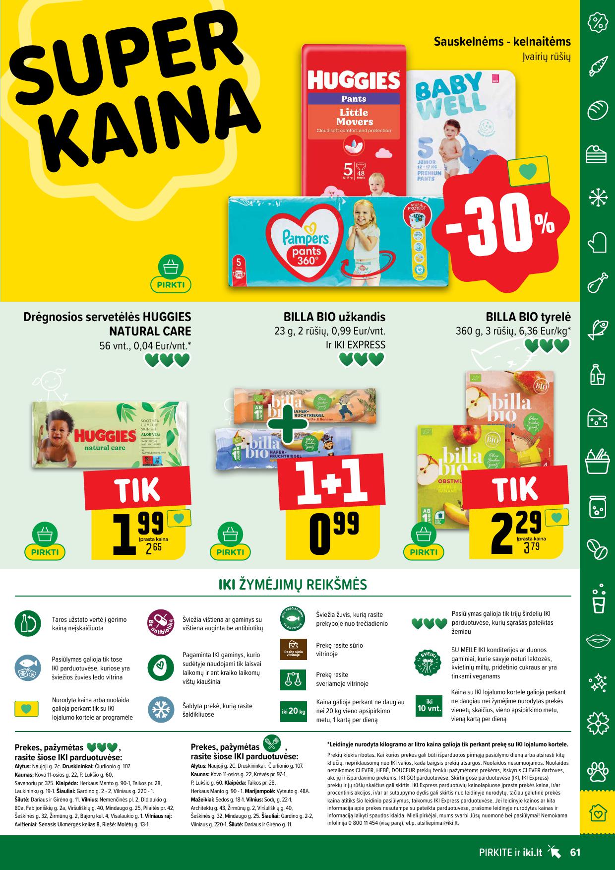 Naujausias IKI kaininis katalogas 2025.08.04 - 2025.08.10
