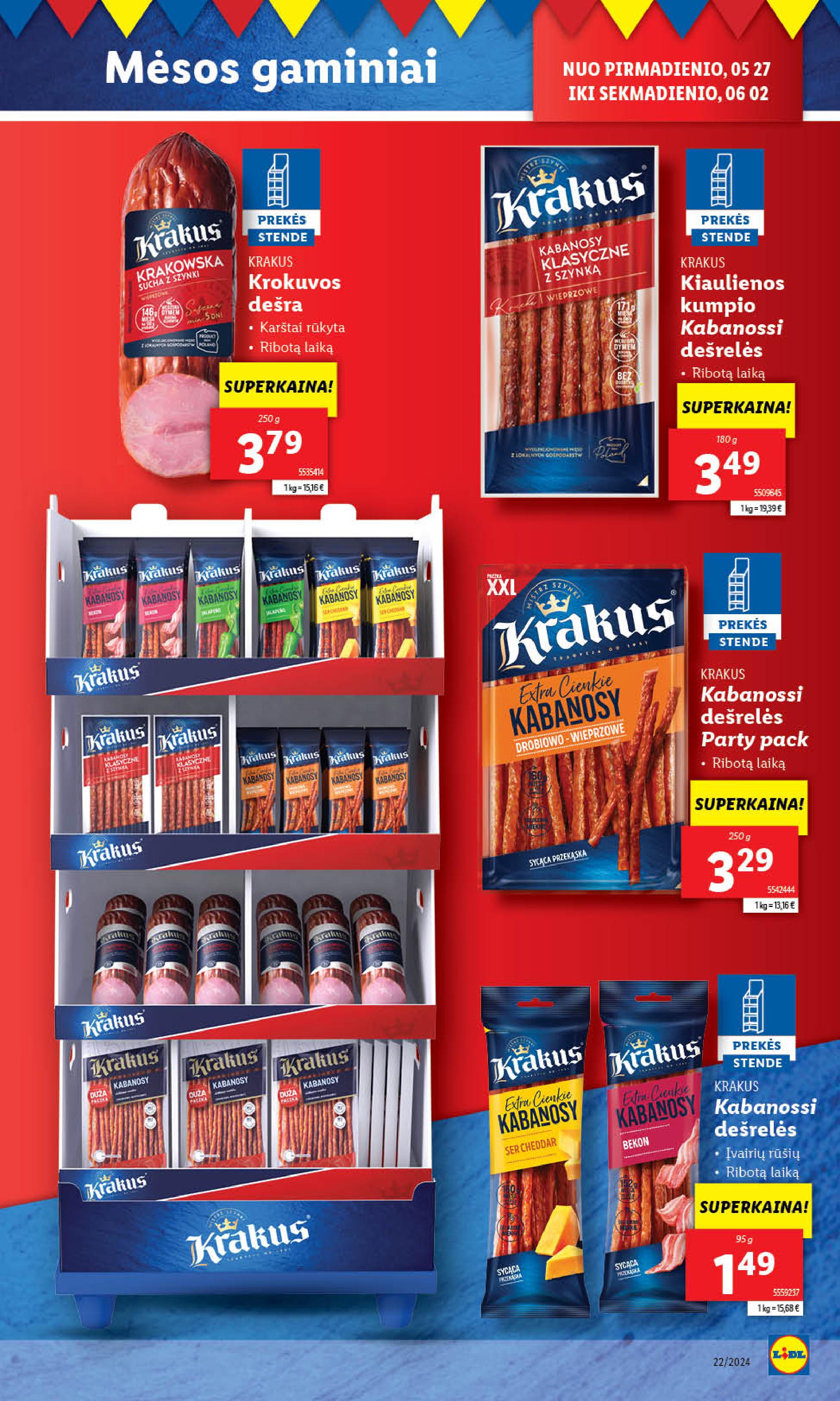 Naujausias LIDL kaininis katalogas 2024.05.27 - 2024.06.02
