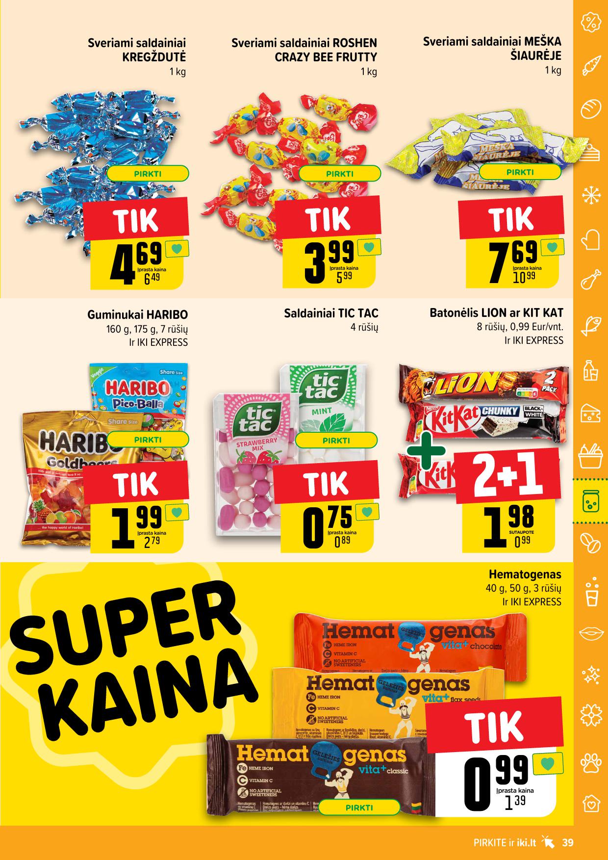Naujausias IKI kaininis katalogas 2024.07.08 - 2024.07.14