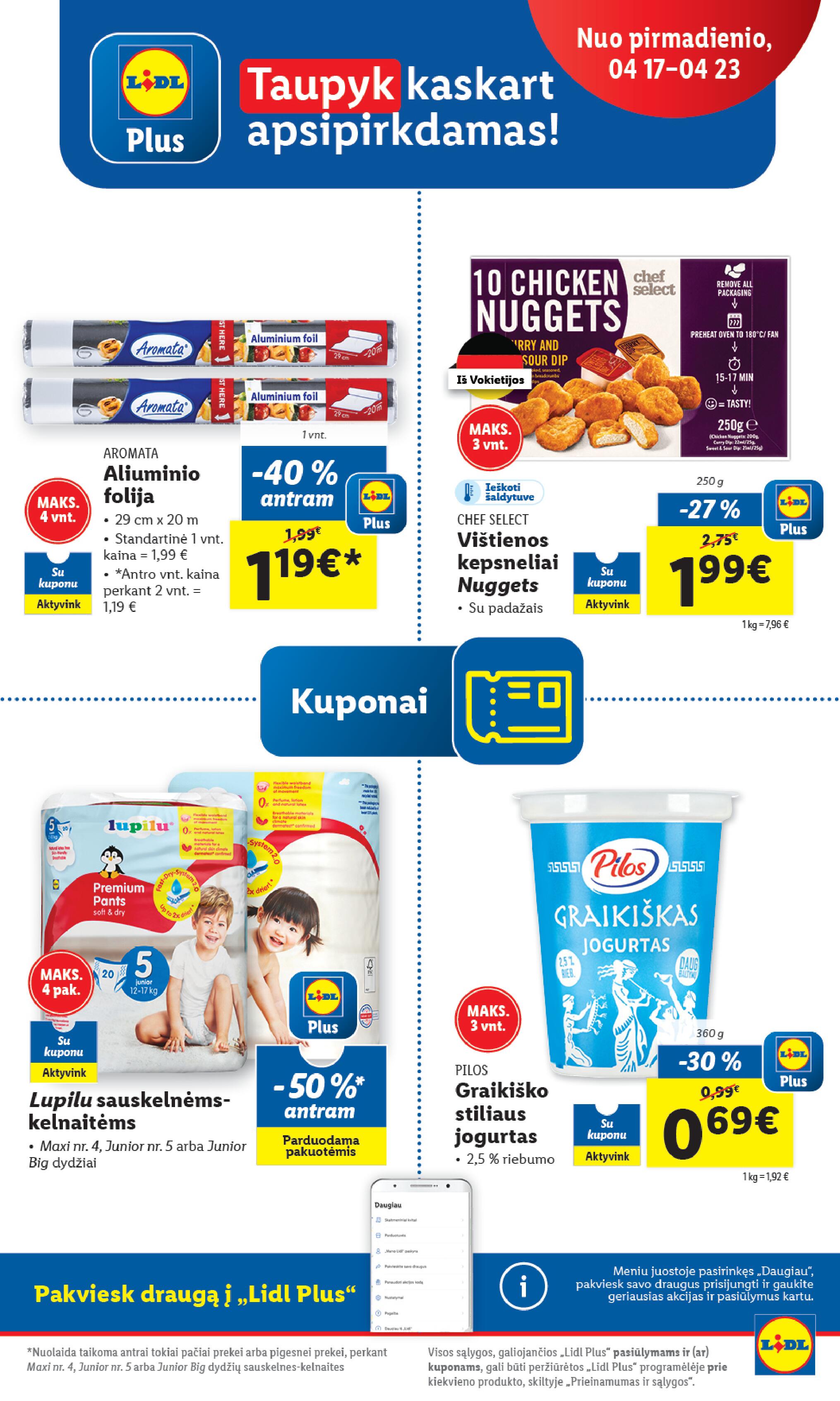 Naujausias LIDL kaininis katalogas 2023.04.17 - 2023.04.23