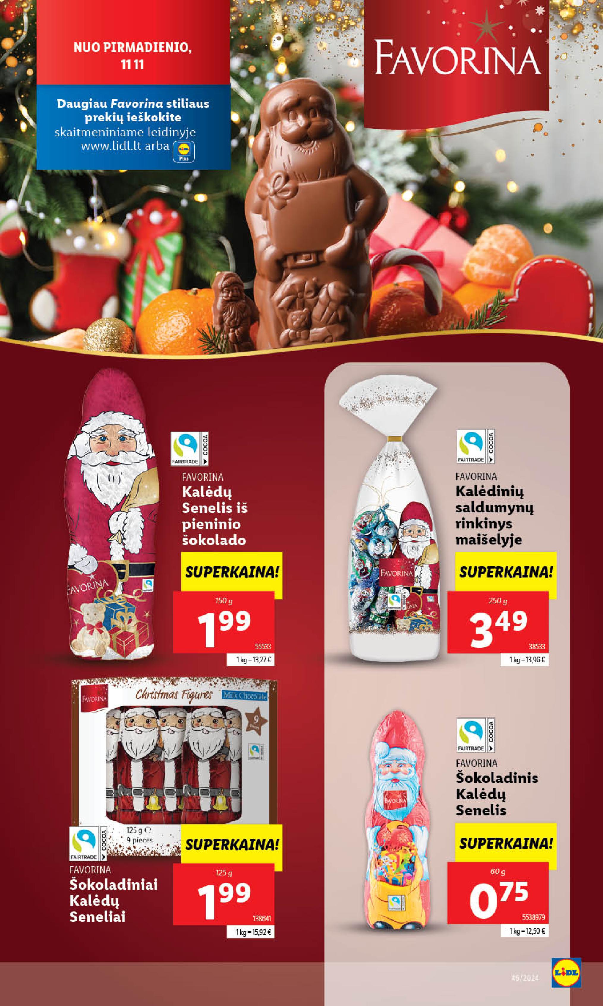 Naujausias LIDL kaininis katalogas 2024.11.11 - 2024.11.17