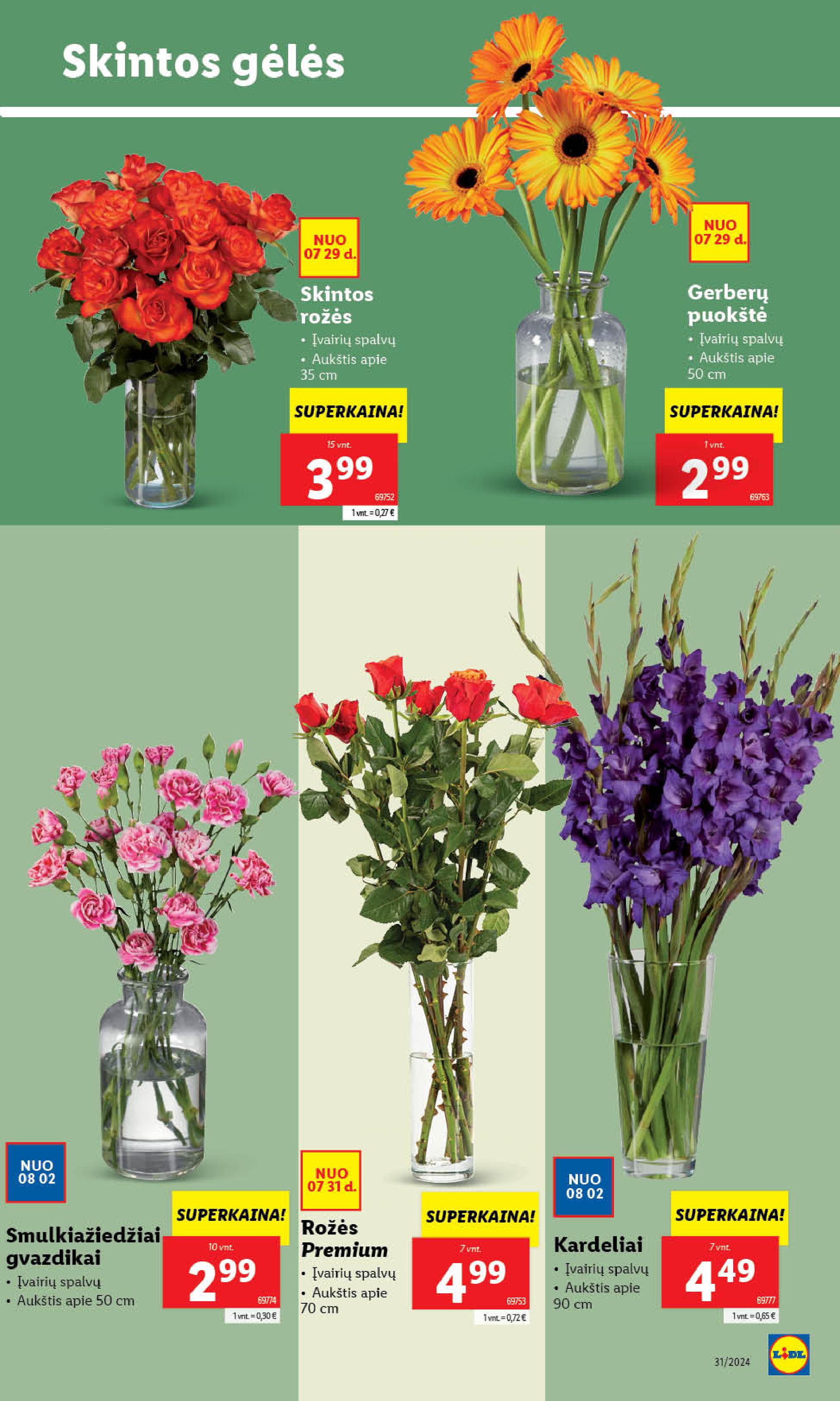 Naujausias LIDL kaininis katalogas 2024.07.29 - 2024.08.04