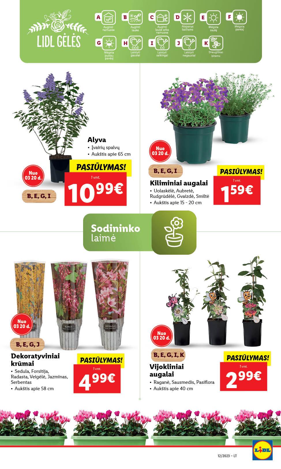 LIDL akcijų ir nuolaidų leidinys 2023.03.20 - 2023.03.26