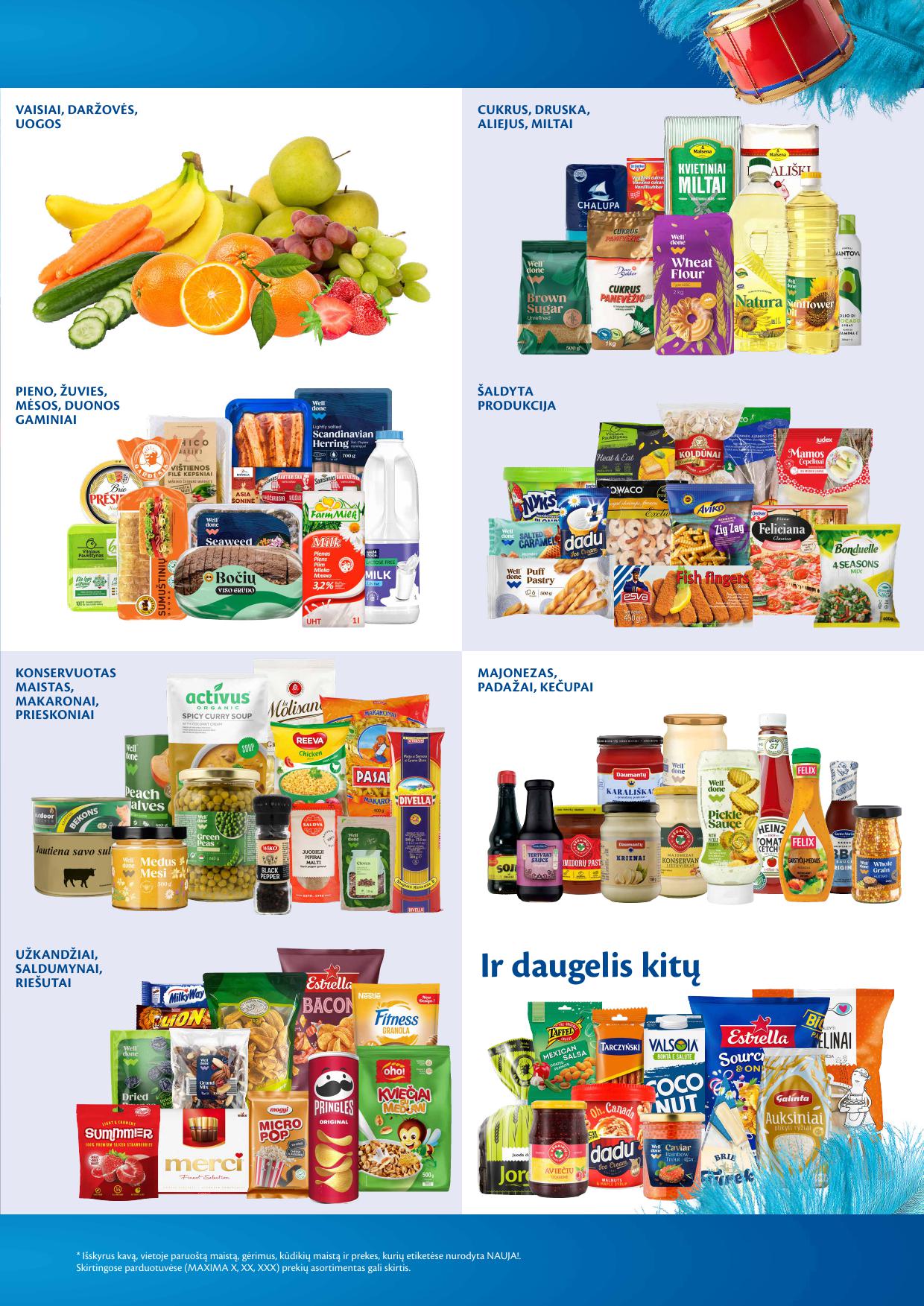 MAXIMA nuolaidų leidinys "Kainų mažinimo revoliucija" 2026.03.03 - 2026.03.09