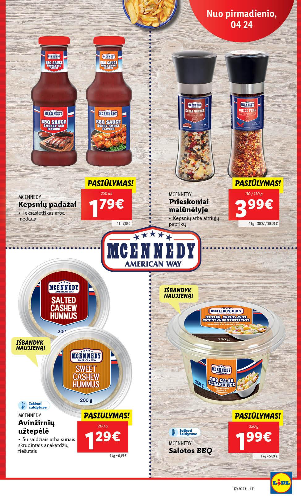 Naujausias LIDL kaininis katalogas 2023.04.24 - 2023.04.30