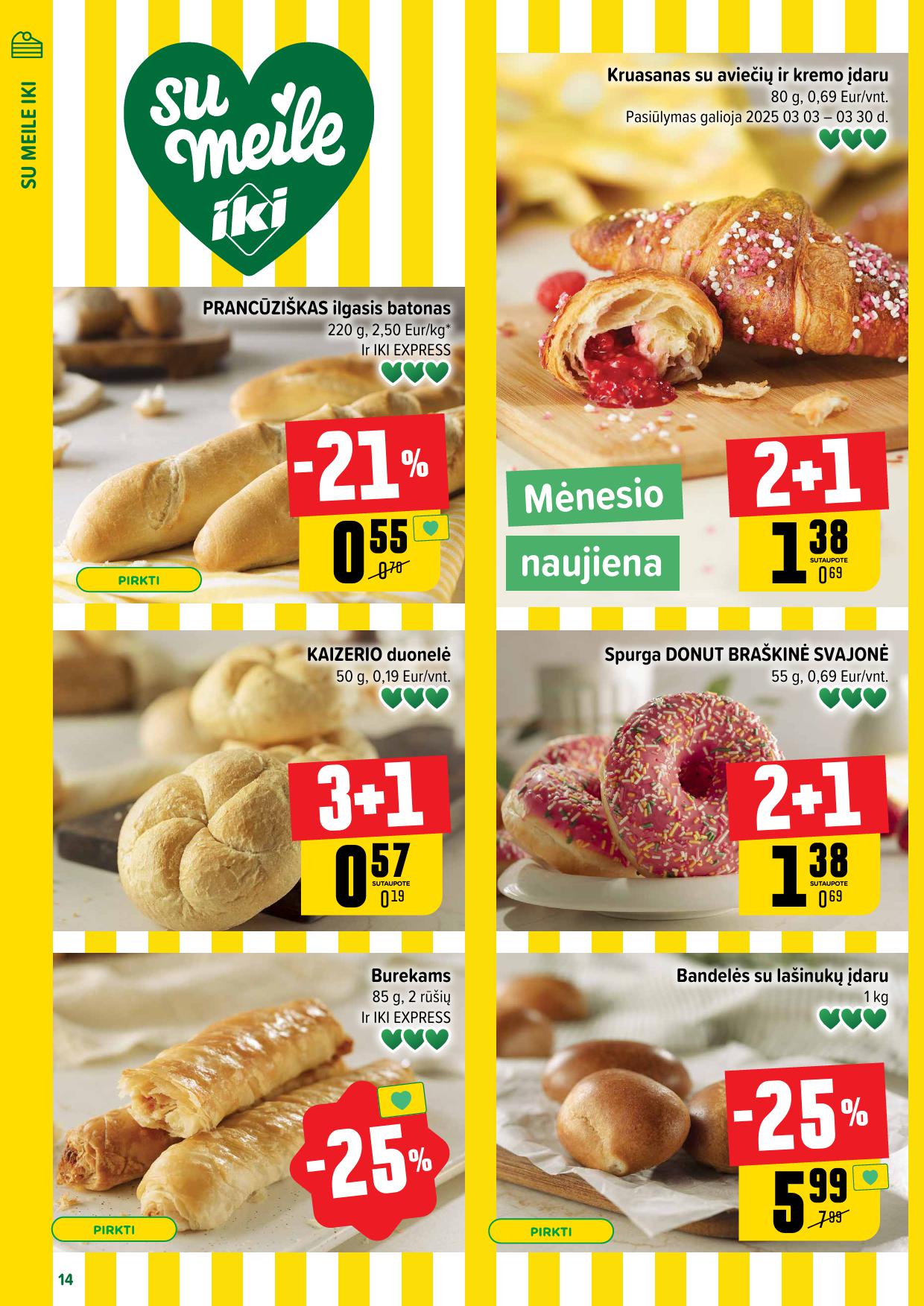 Naujausias IKI kaininis katalogas 2025.03.03 - 2025.03.09